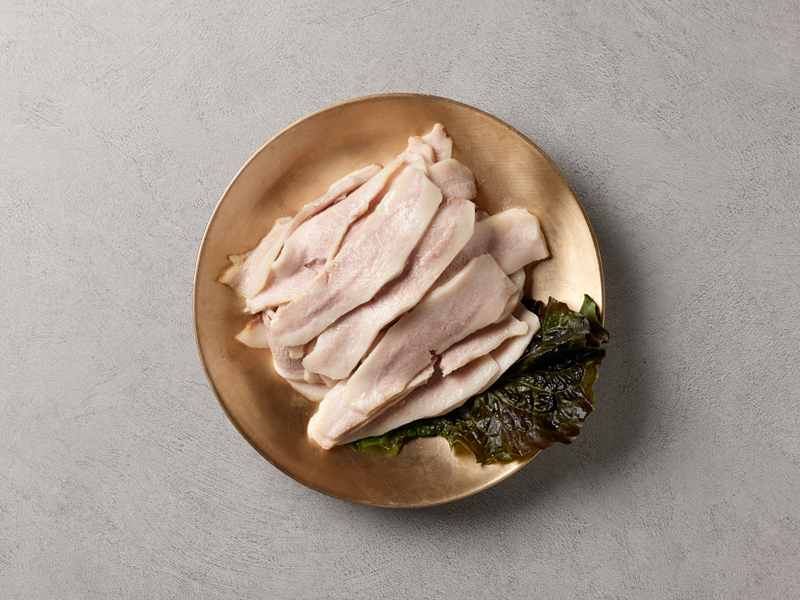 Boiled pork-jowl bossam (large)