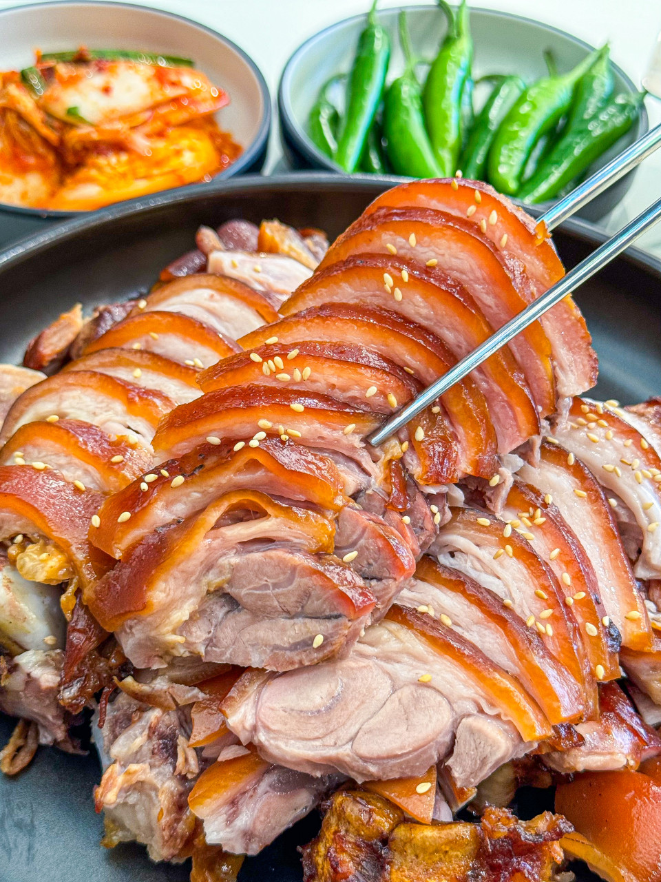 光化門족발야시장のジョッパルとカムジャタンのセット