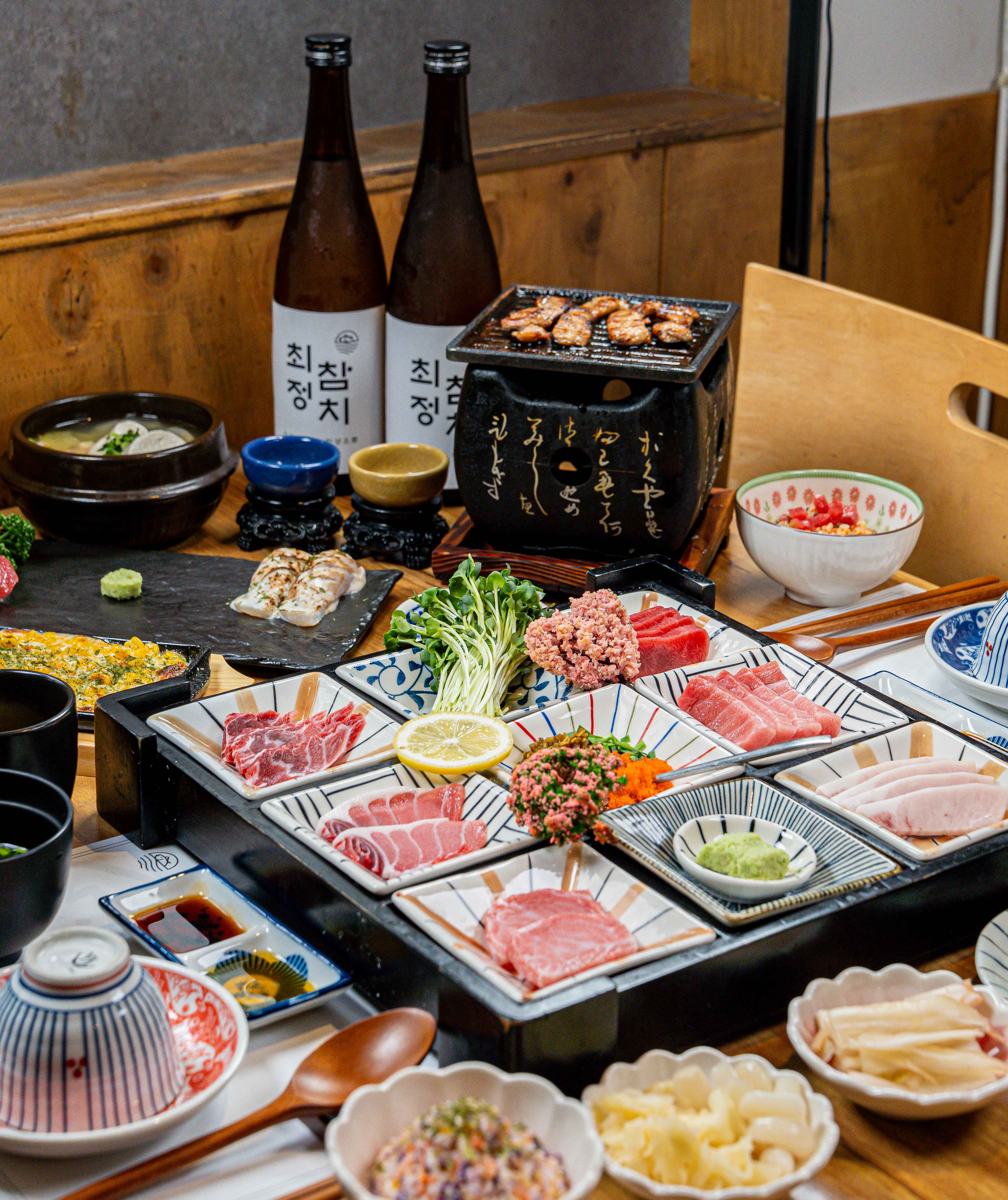 Choi Jeong Tuna Garosu-gil aged tuna sashimi course