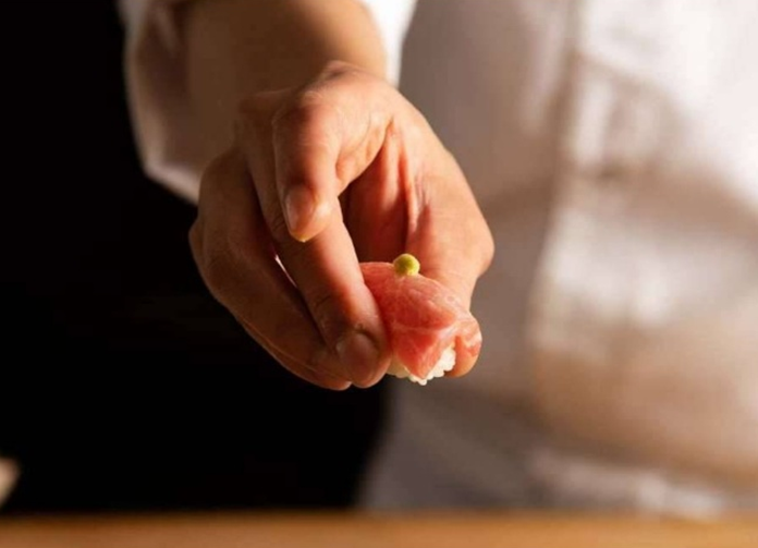 Waryeo sushi omakase counter in Samseong