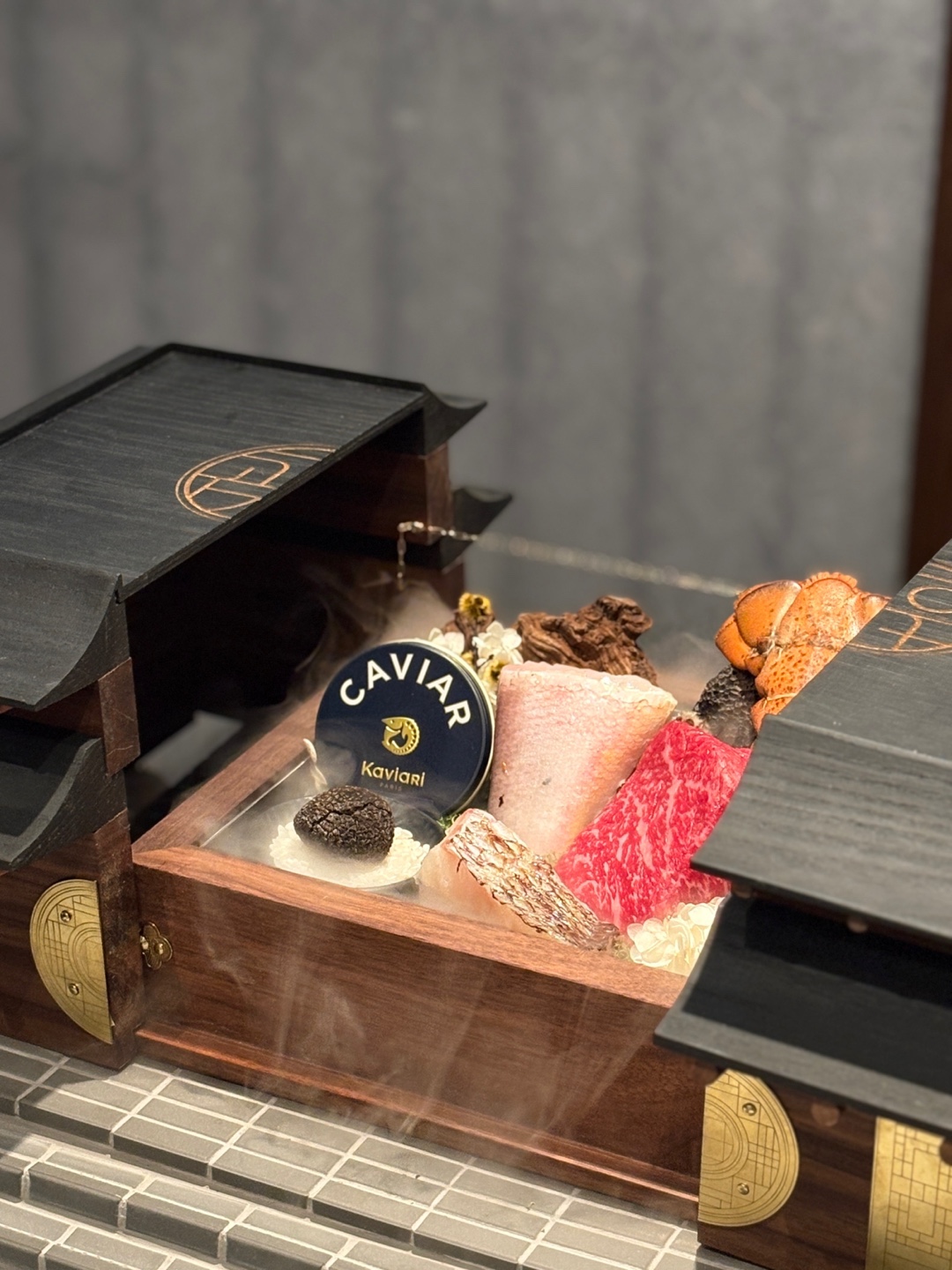 Gowooga Gangnam private Hanwoo omakase room setting