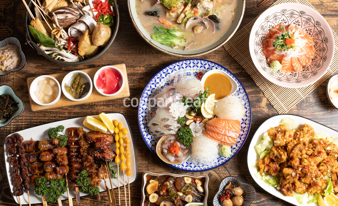 Izakaya Haru charcoal skewers and sashimi in Haeundae