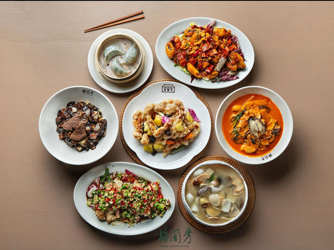 Meilanfang Gyodae dim sum and private rooms