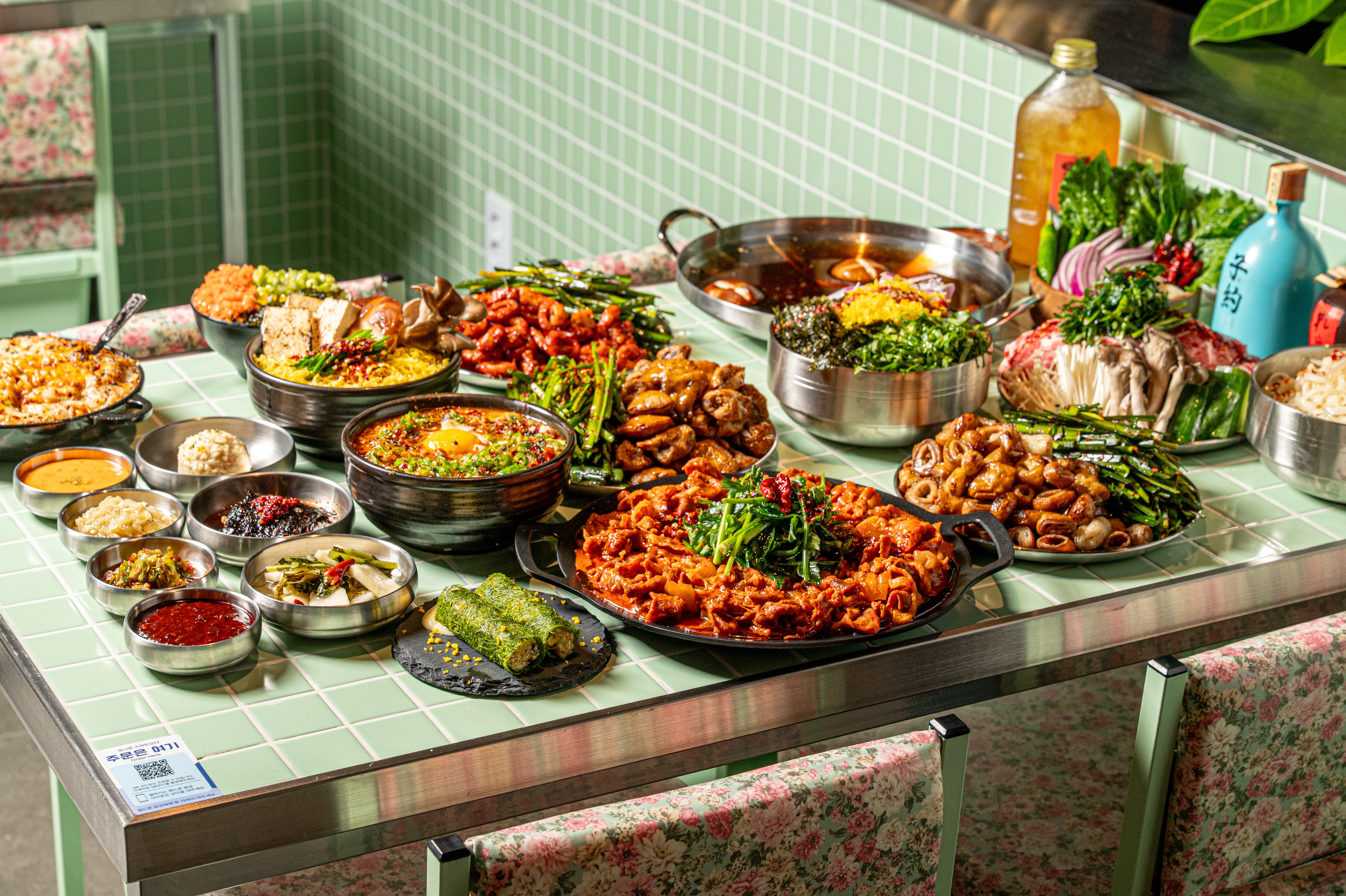 Doraezip Jamsil Bangi grilling rare pork mesentery Doraechang