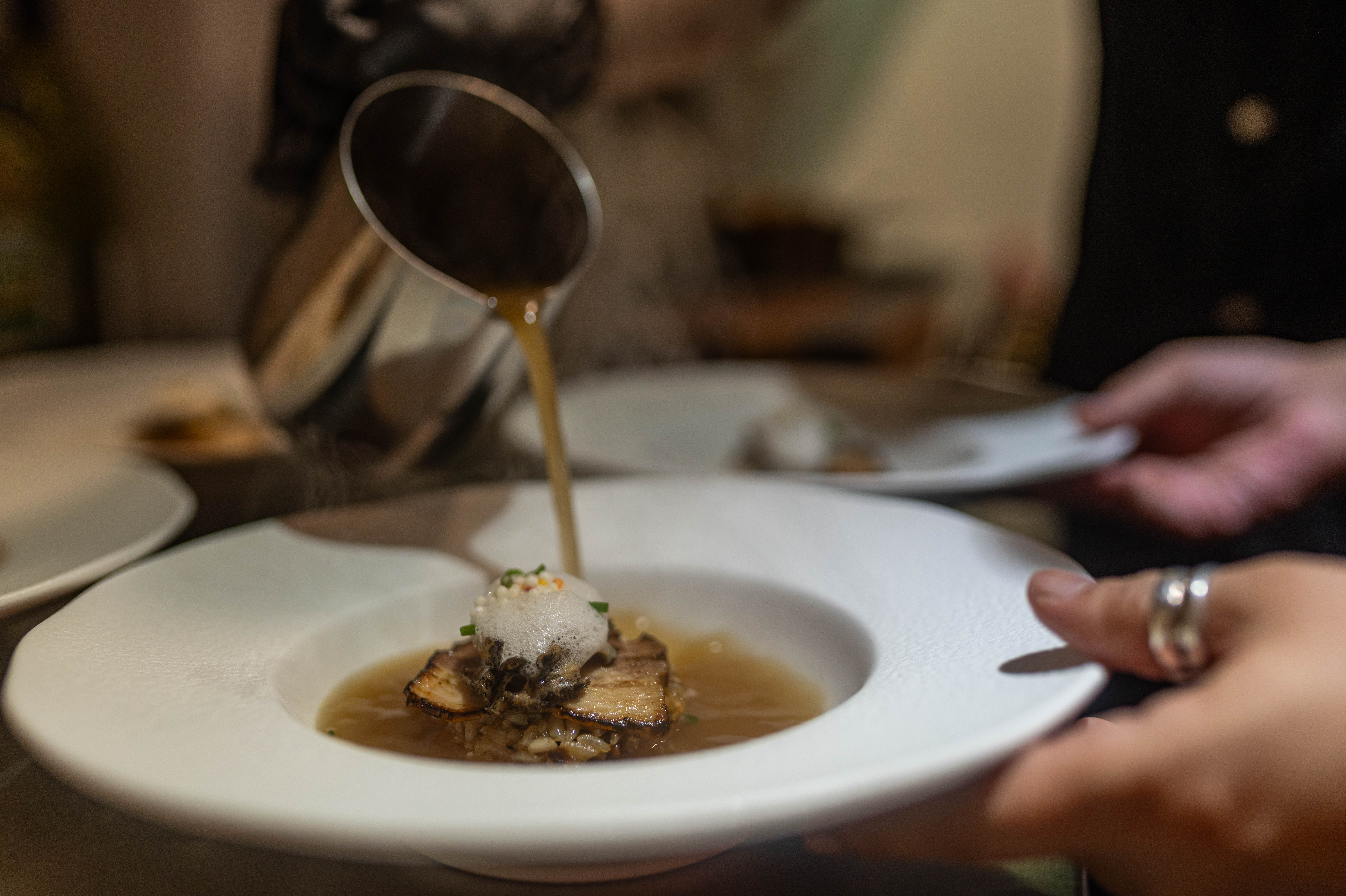 VERVE designer interior with seasonal course dining in Junggok