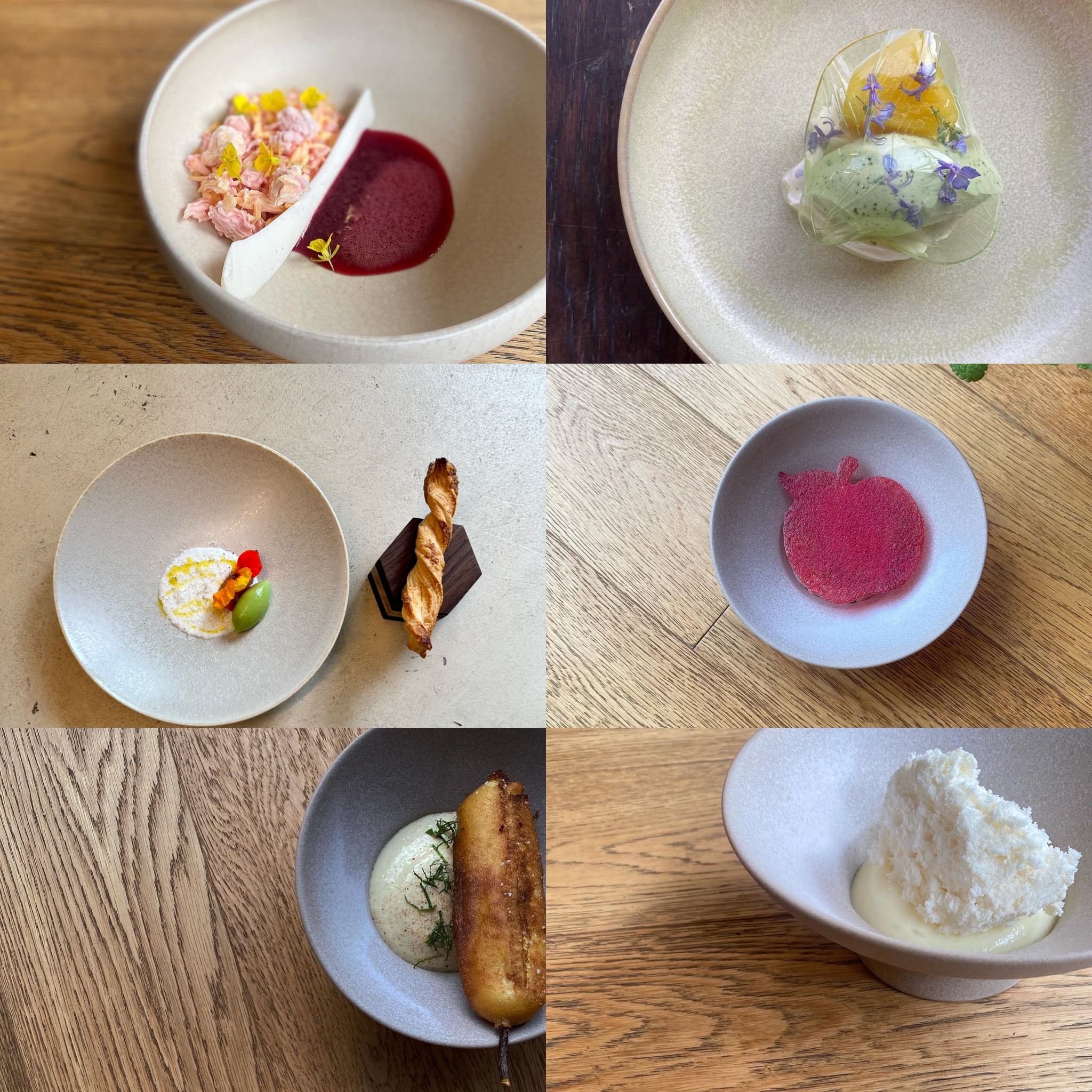 October 19 的當季鹹甜點套餐與搭配酒飲