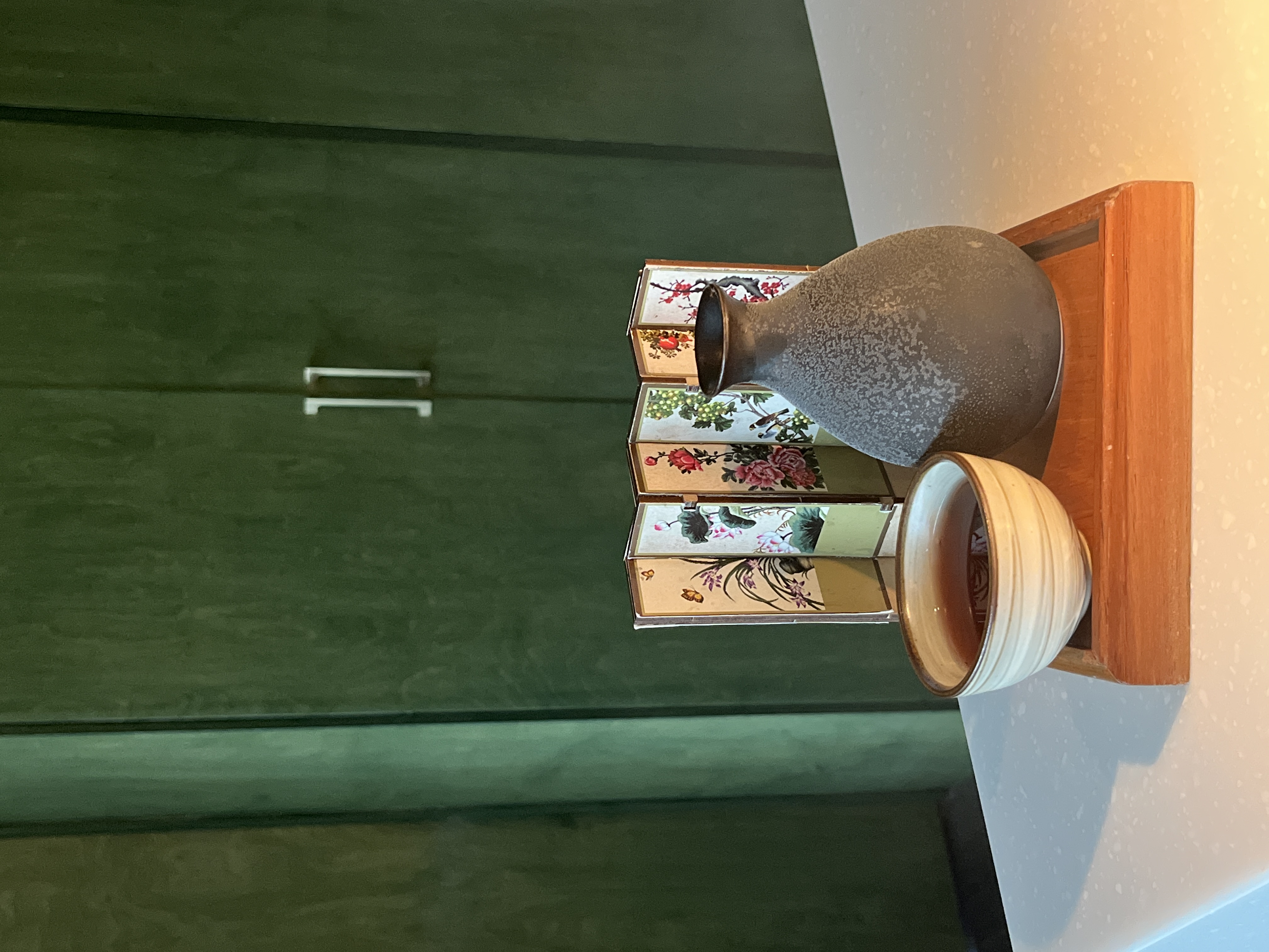 BAR ZYP signature cocktail with garnish in low light