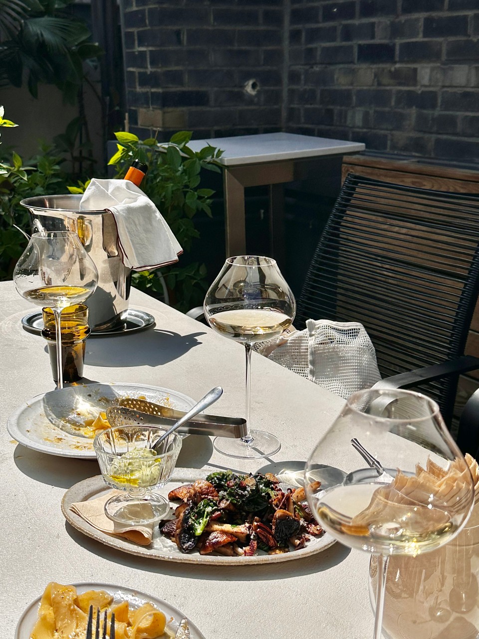 Handmade bonbon chocolates and wine at Nonostante