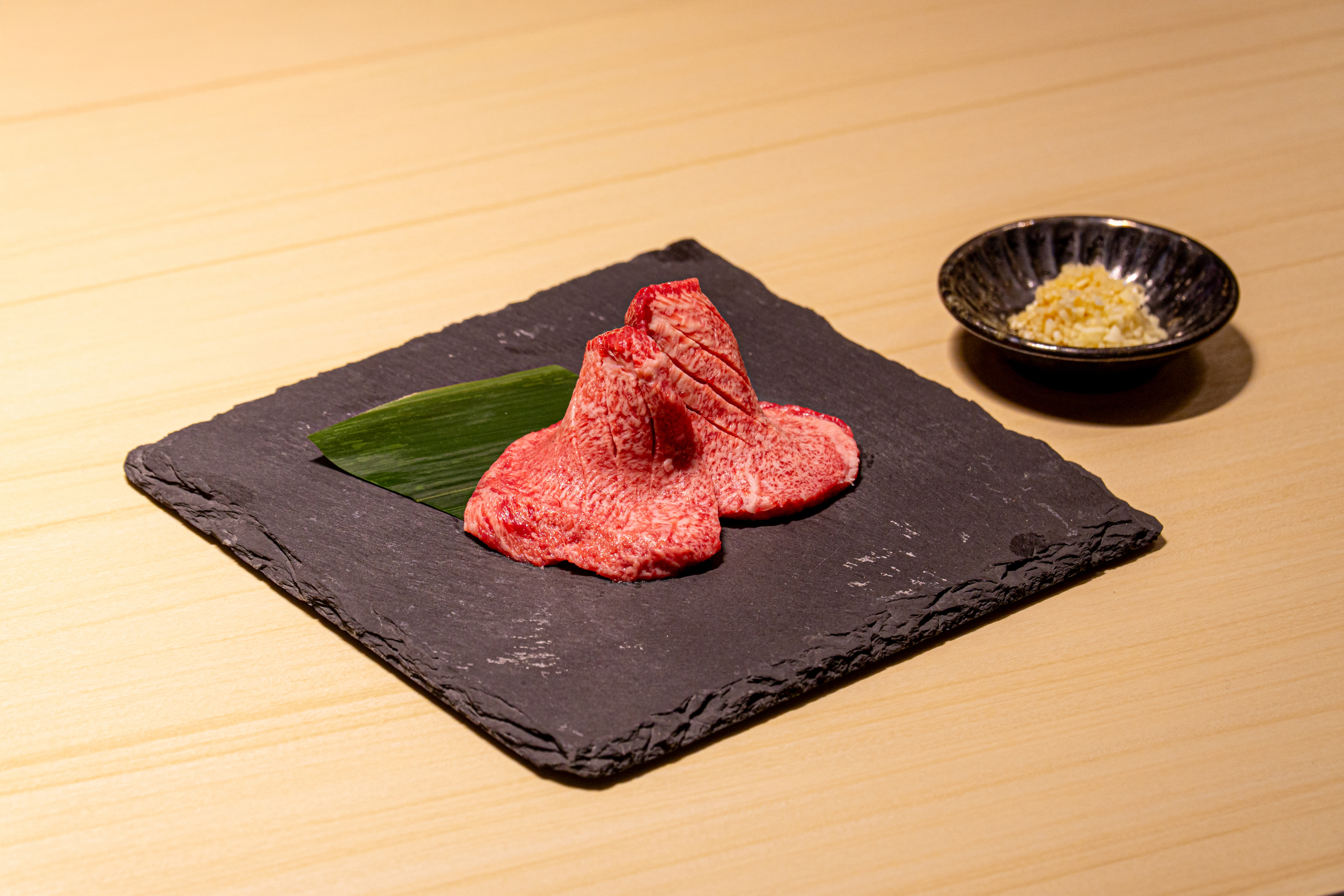 ウシマツの焼肉と盛岡風冷麺デザート