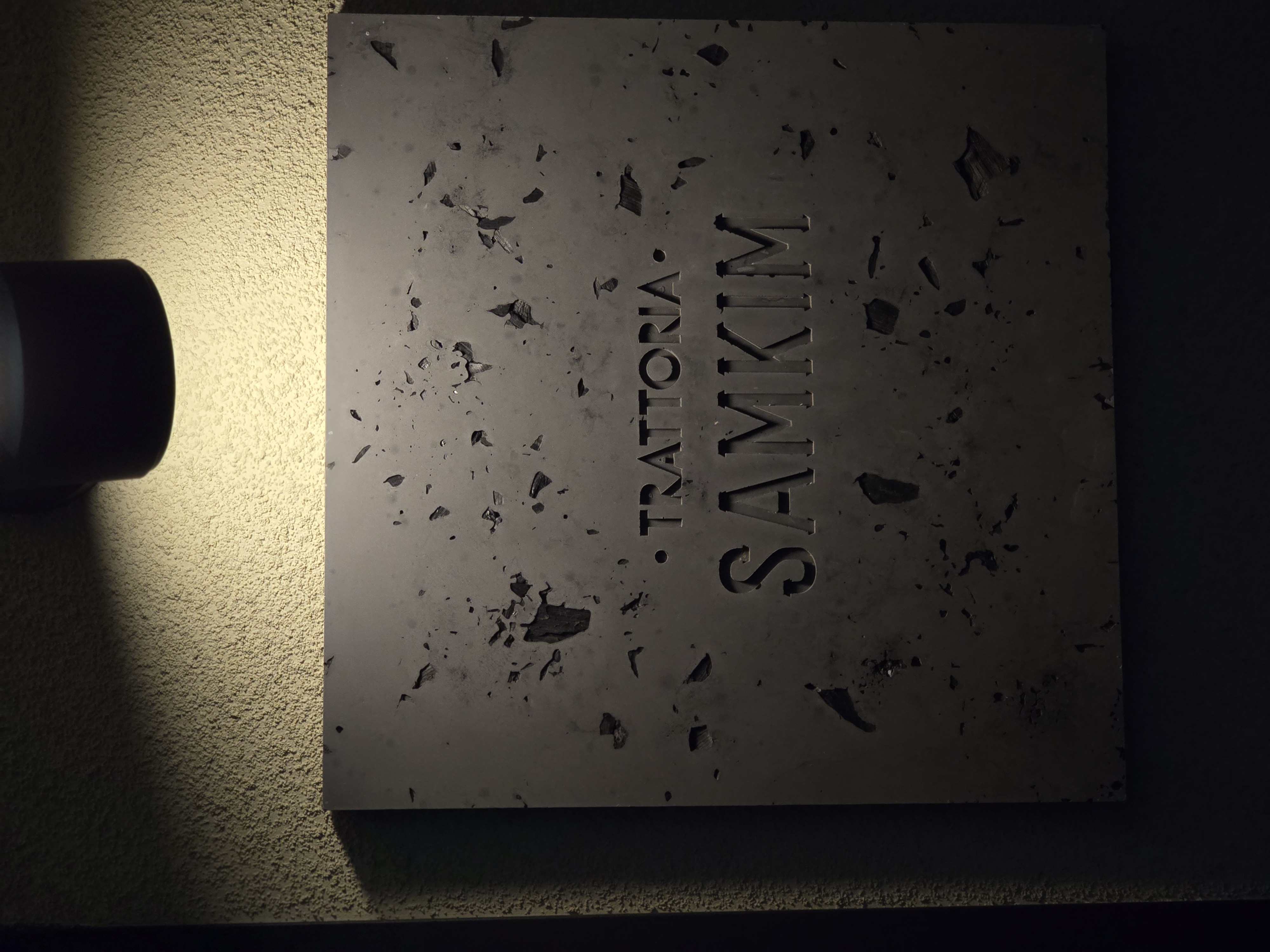 Open kitchen plating seasonal Italian courses at TRATTORIA SAMKIM - Image 1