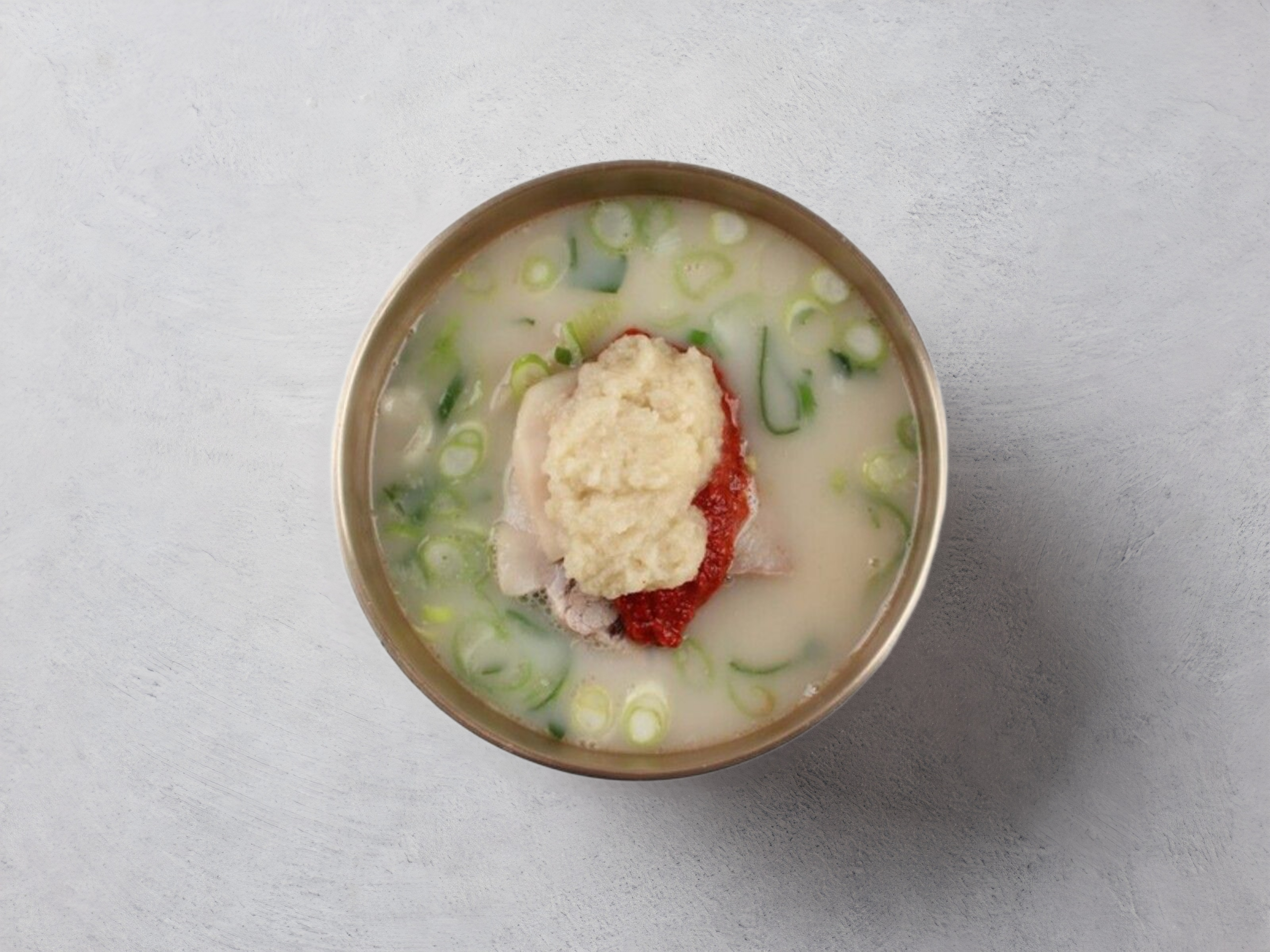 Uiseong garlic soup with rice (signature menu)