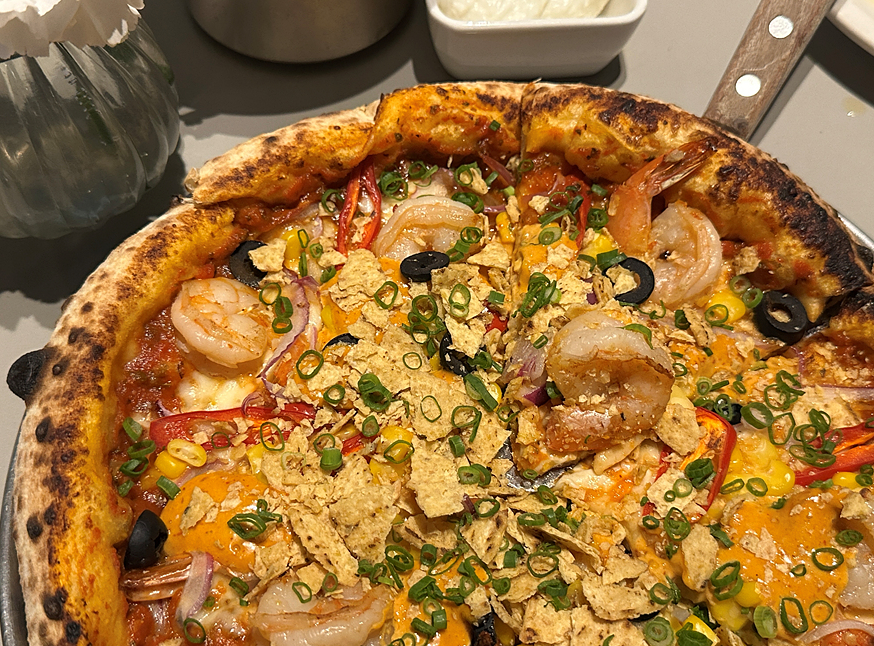 Schedule Seongsu露臺與葡萄酒、柴燒披薩