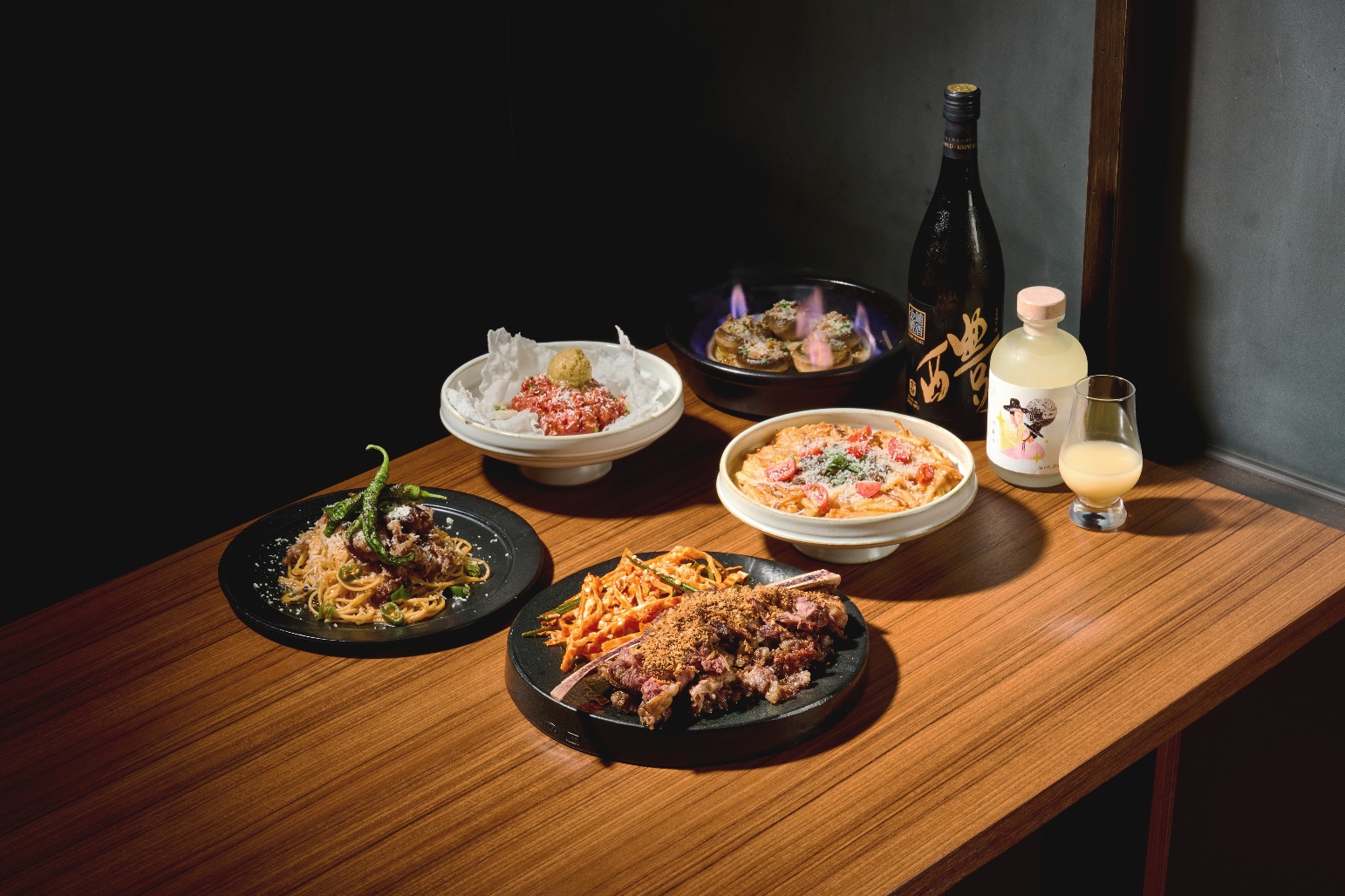 Refine Namyeong traditional liquor tasting with modern Korean plates