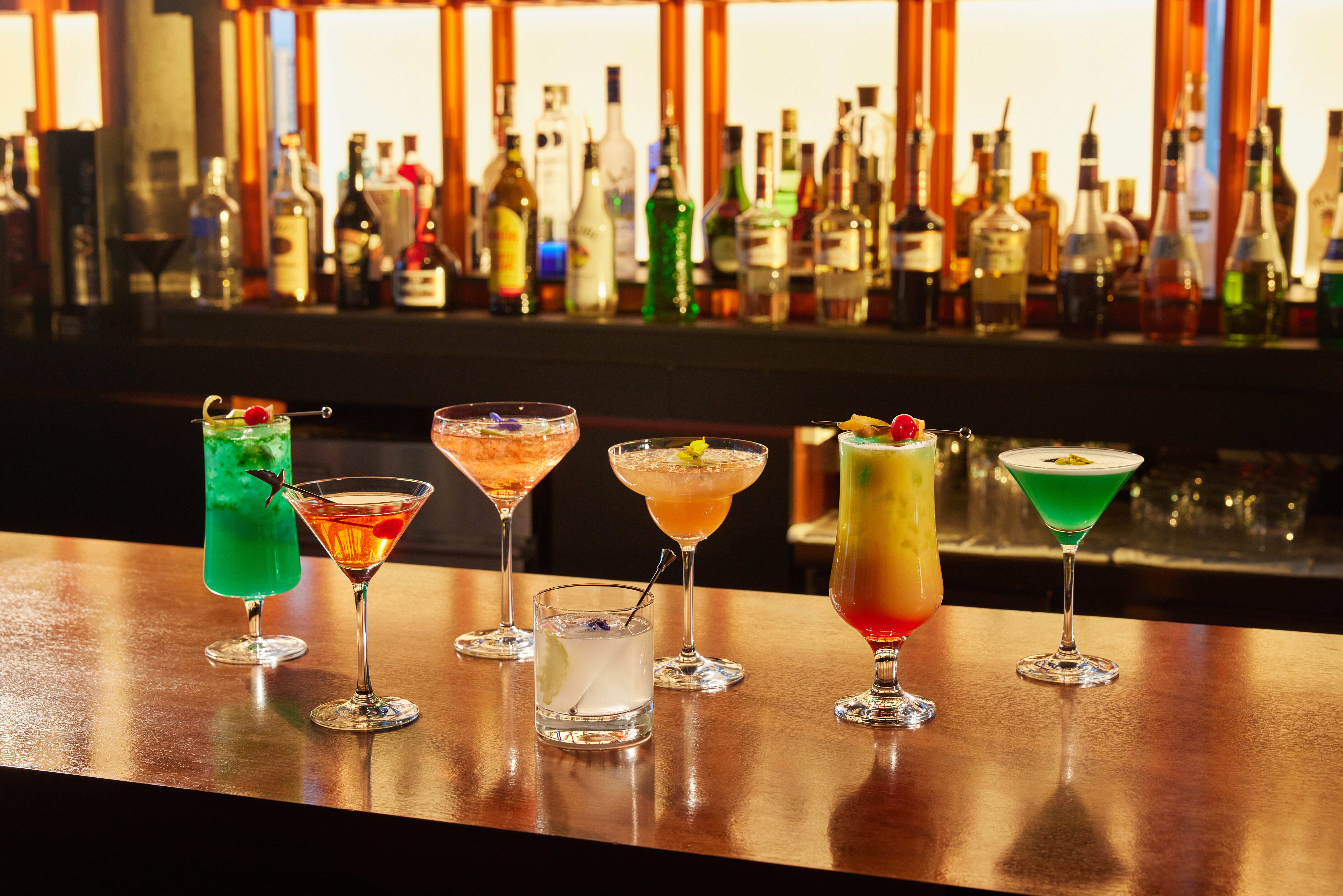 L7弘大浮动屋顶酒吧 日落天际线与泳池