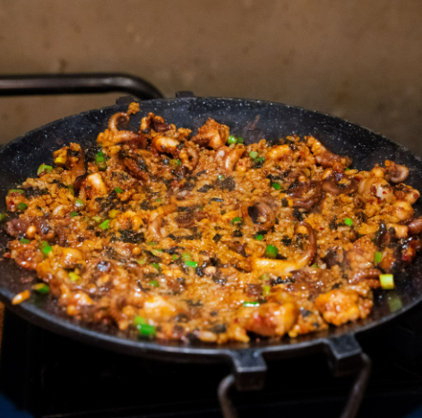 Hot plate fried rice