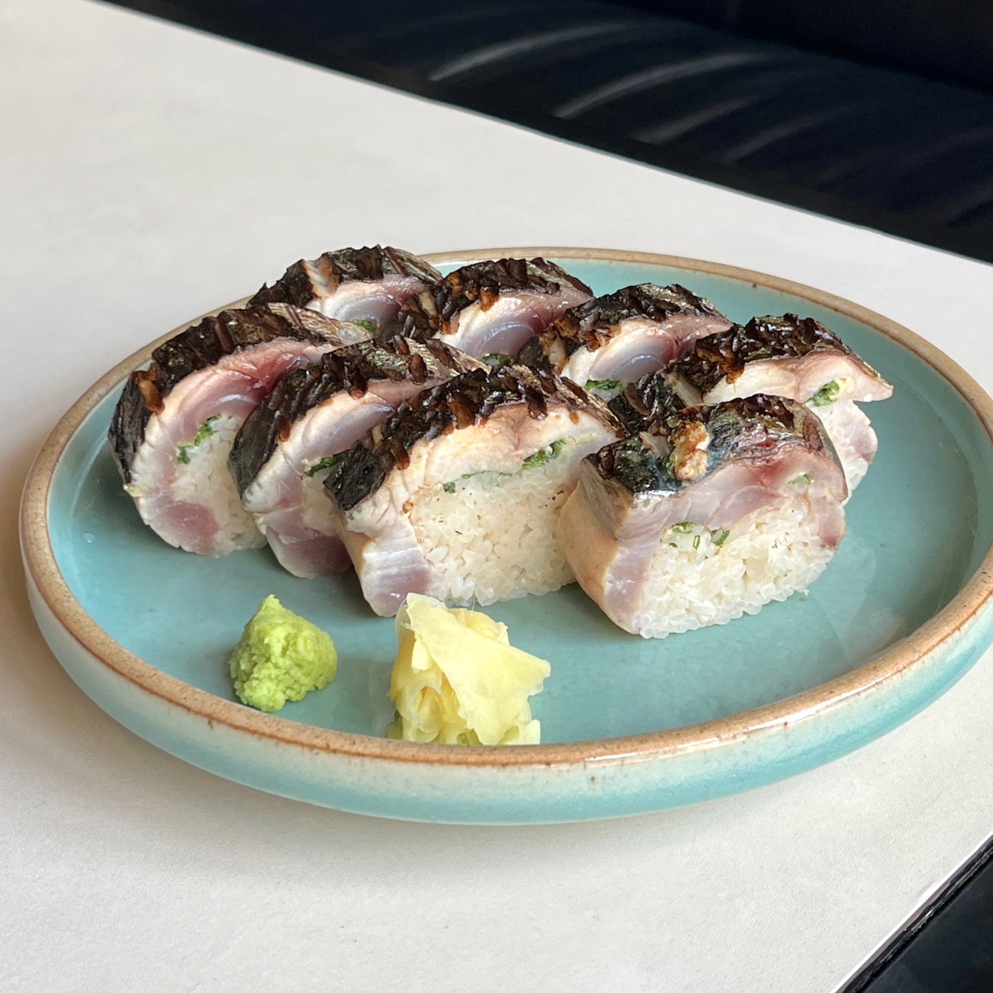 Seongsu Myeongdang neat counter setup