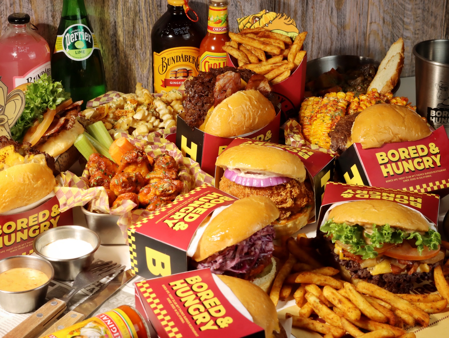 Bored&Hungry 成秀—堆叠汉堡与霓虹酷感空间