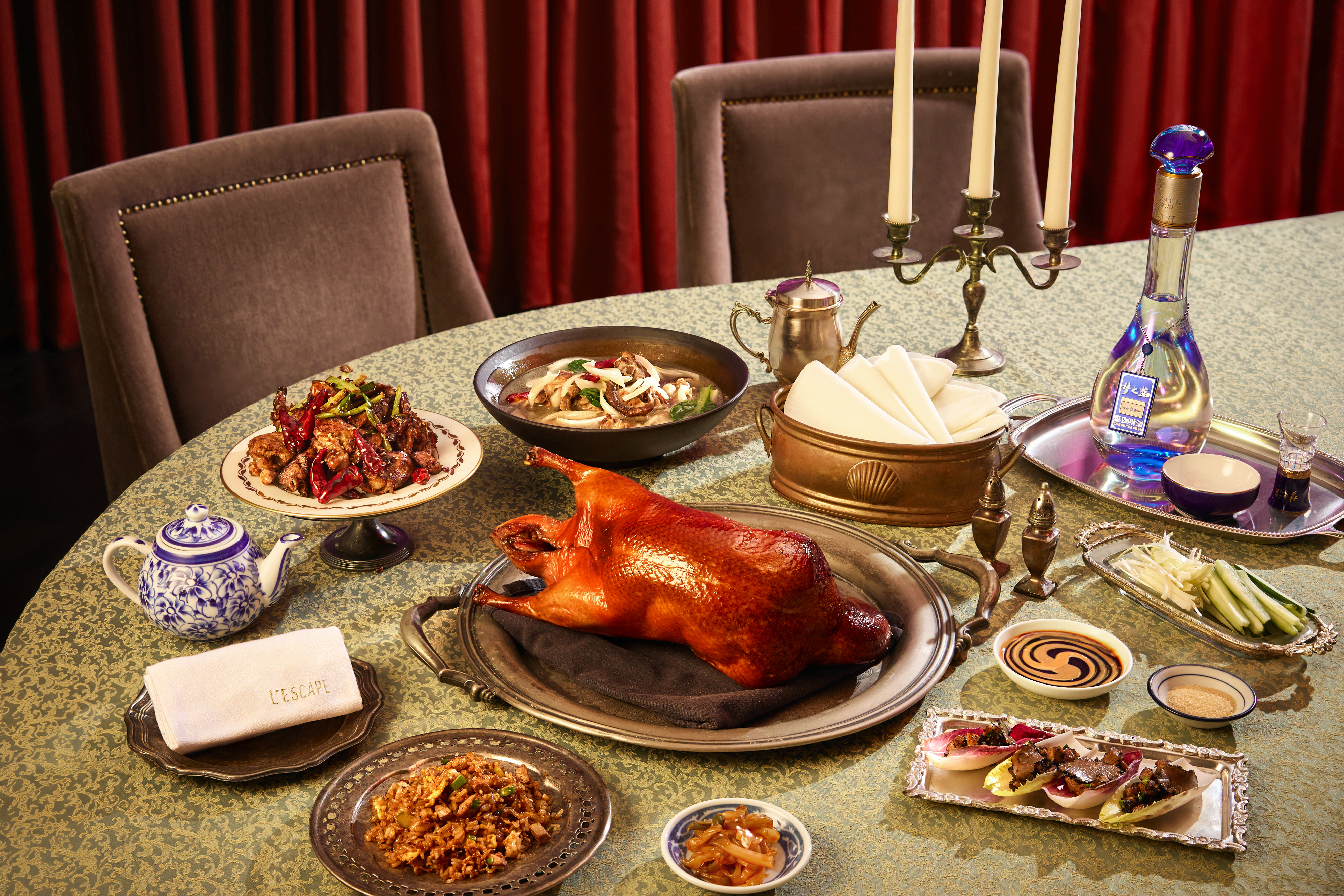 明洞近くのPalais de Chine 1930年代上海グラム内装