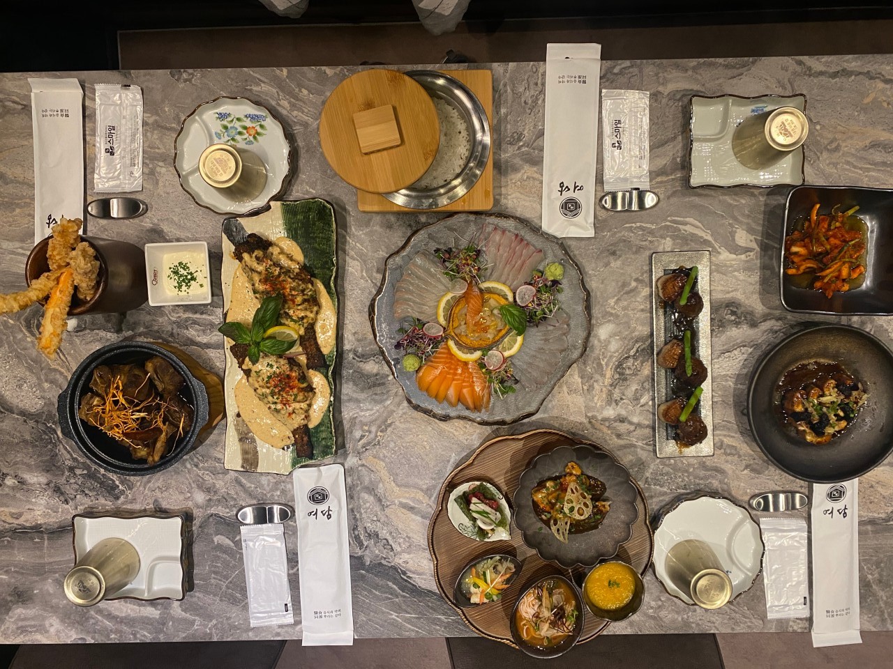 Yeodam refined Korean course with wine pairing