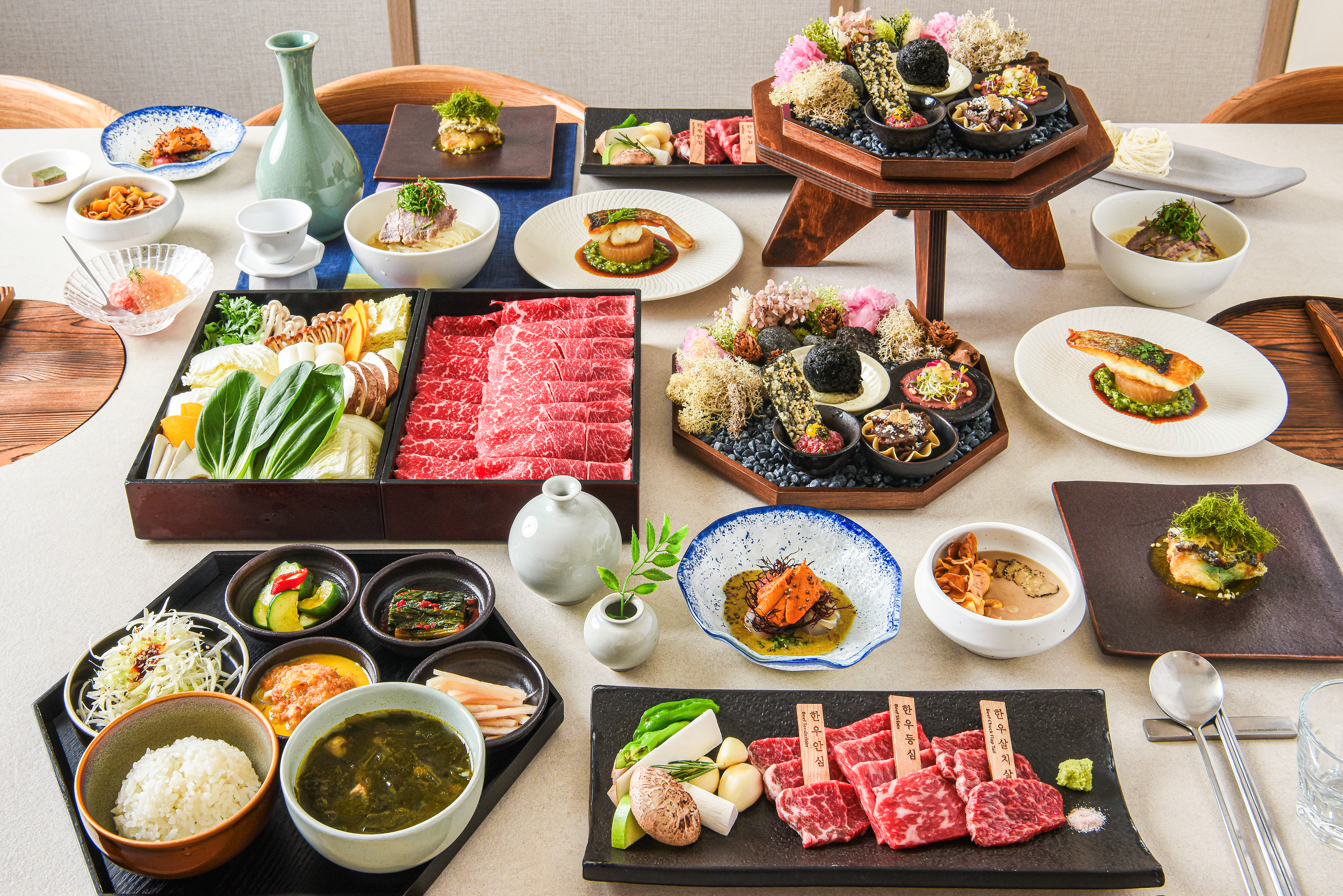 MODOWOO water-aged Korean beef course and private room