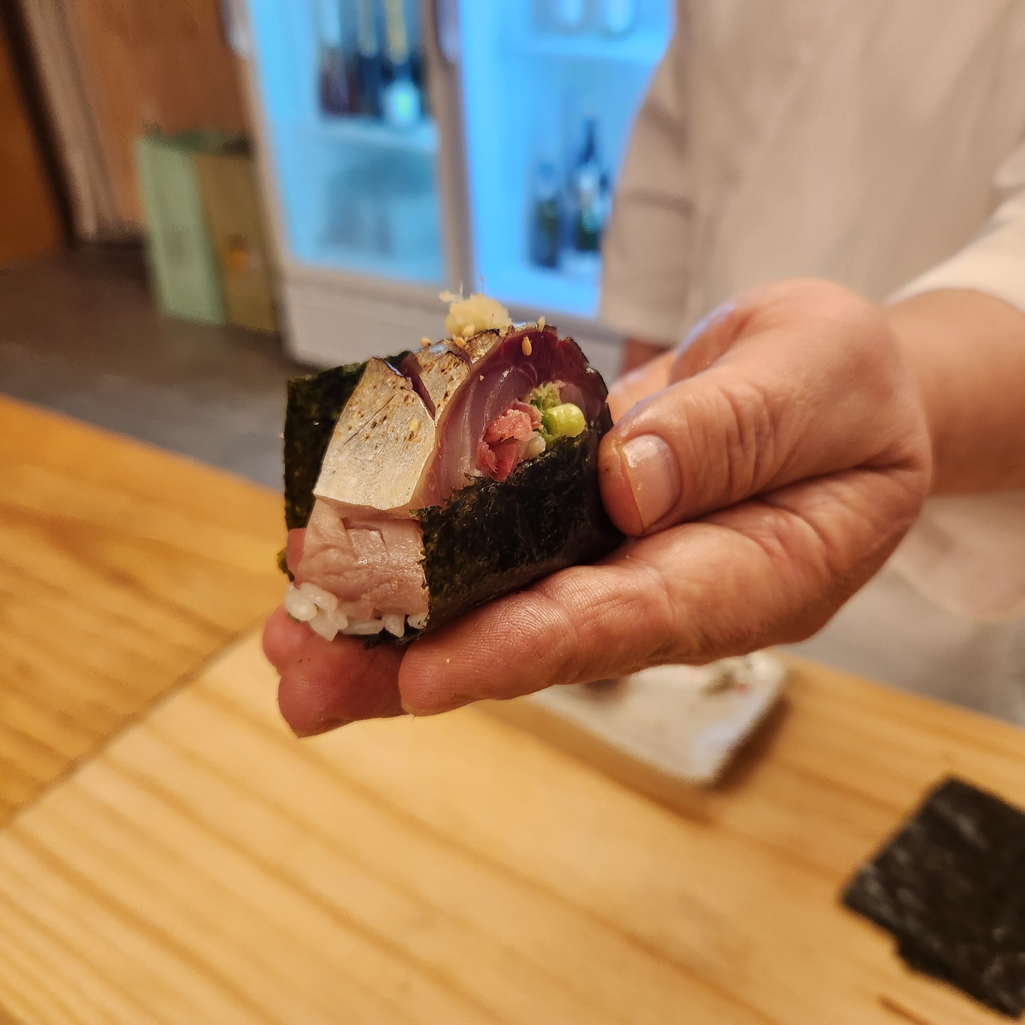 Winekase 216 omakase seats with wine pairing