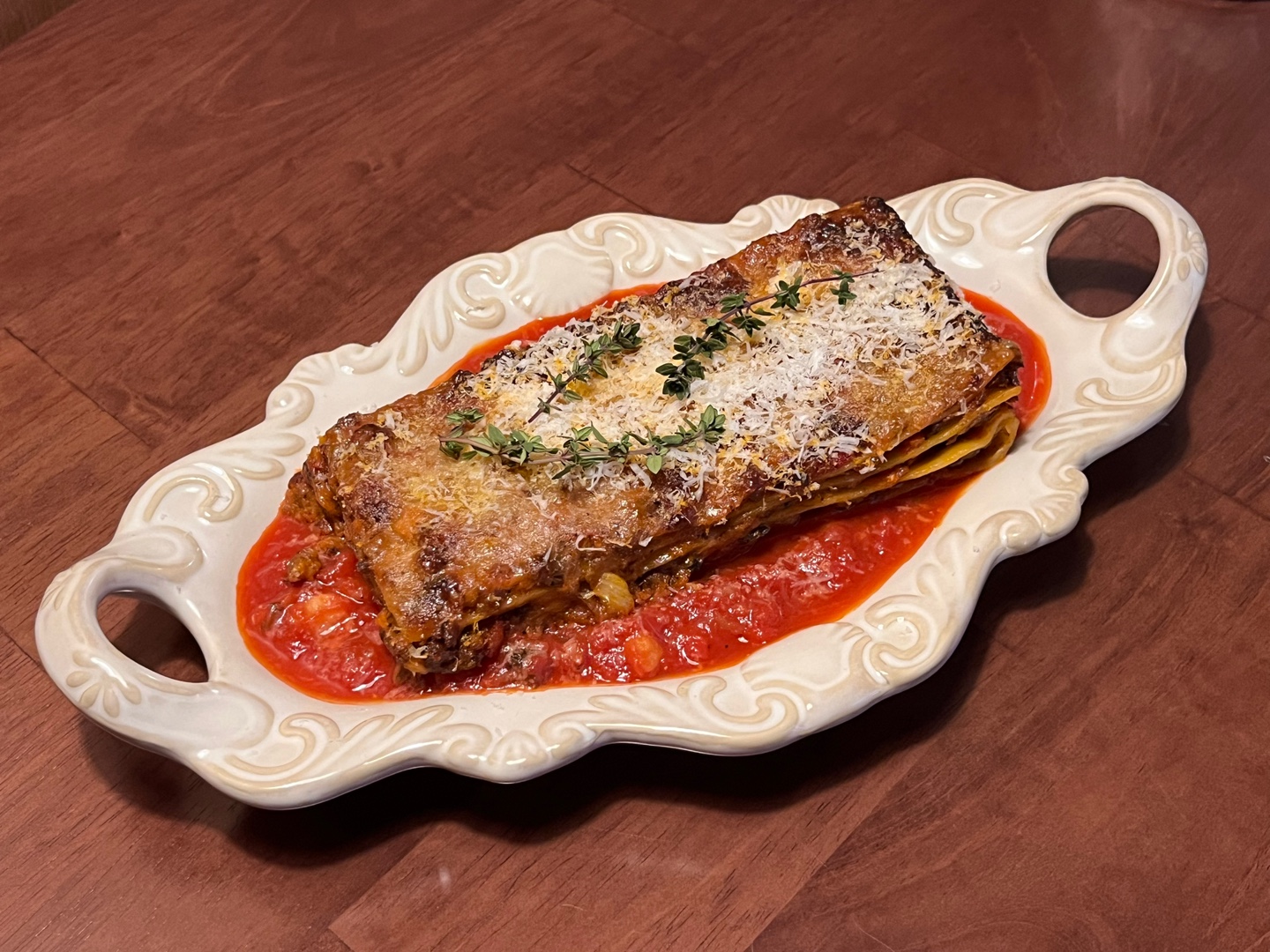 Eggs Benedict and rigatoni at Róo orto, a pet-friendly brunch bistro