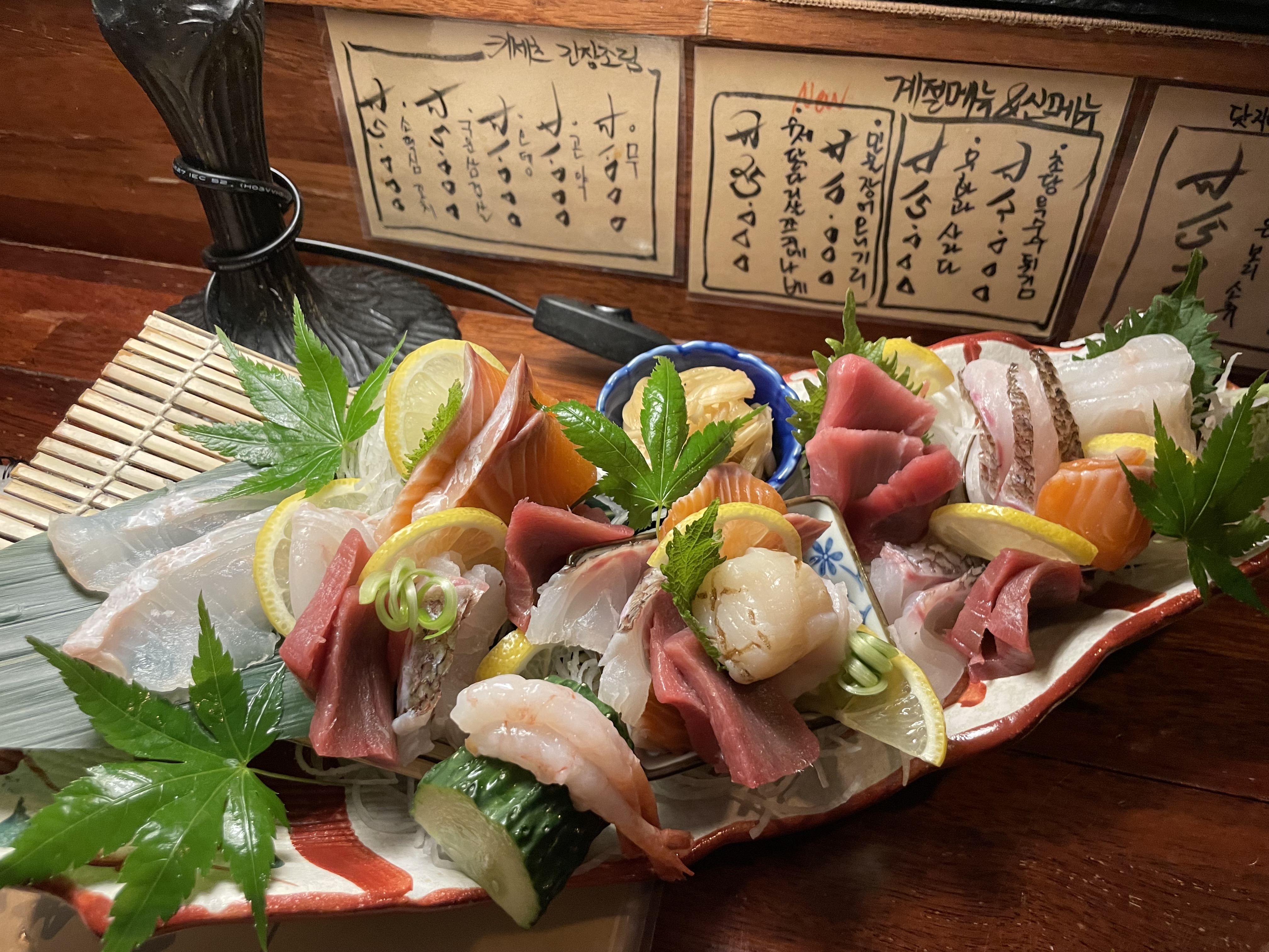 Kisechu seasonal Japanese small plates in Seodaesin-dong