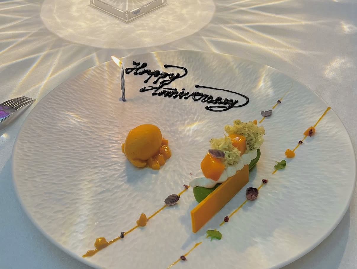 Elegant French fine dining course at Milieu, Haevichi Hotel & Resort Jeju