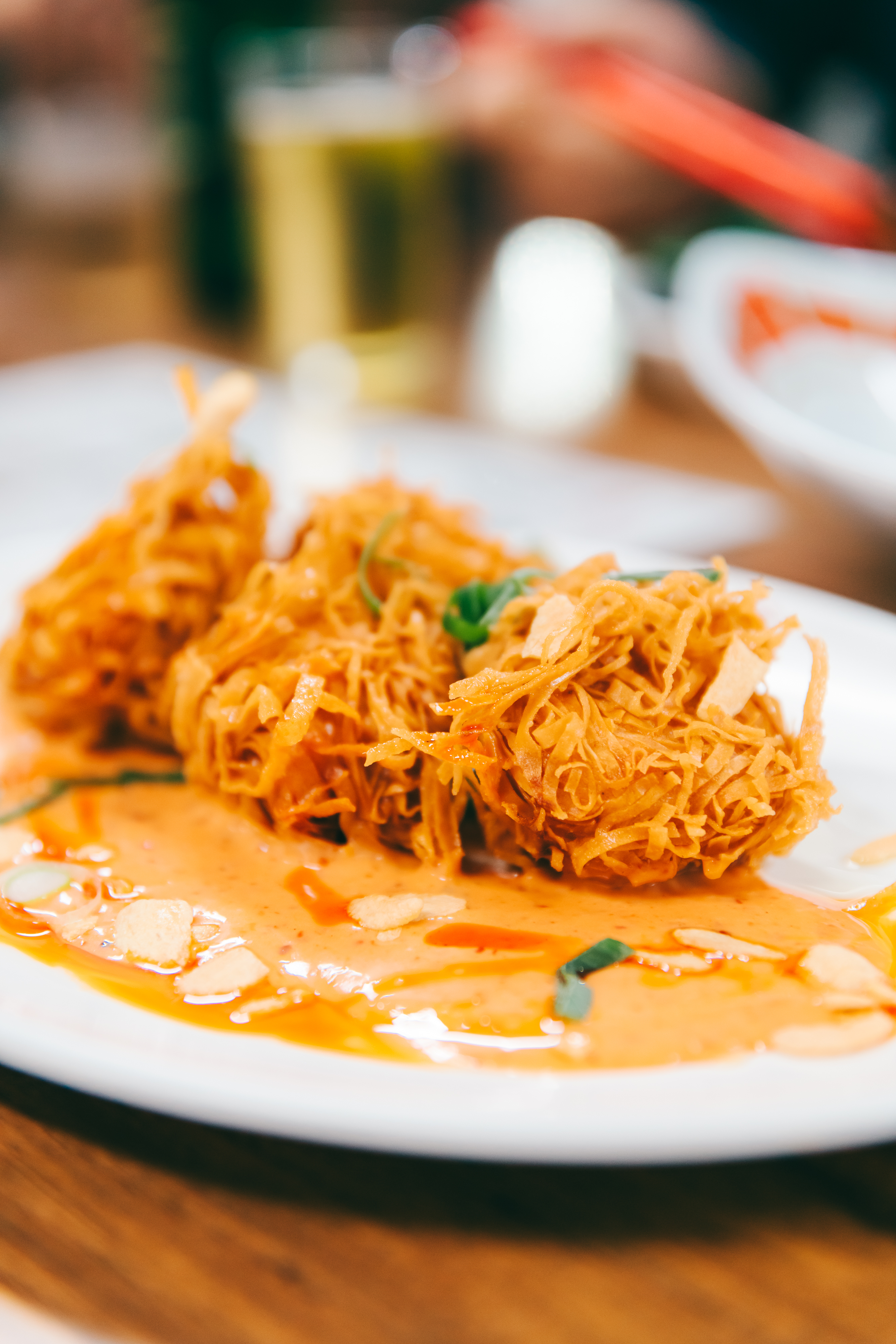 셔셔 울산삼산본店 中式佳餚，包括鍋包肉與麻辣料理