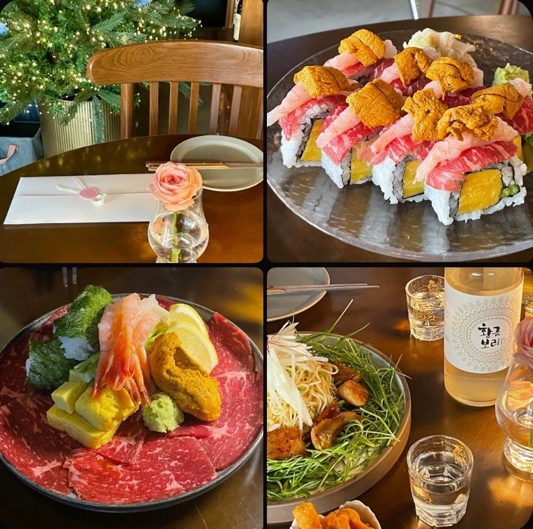 Korean anju and traditional liquors at Doreuri