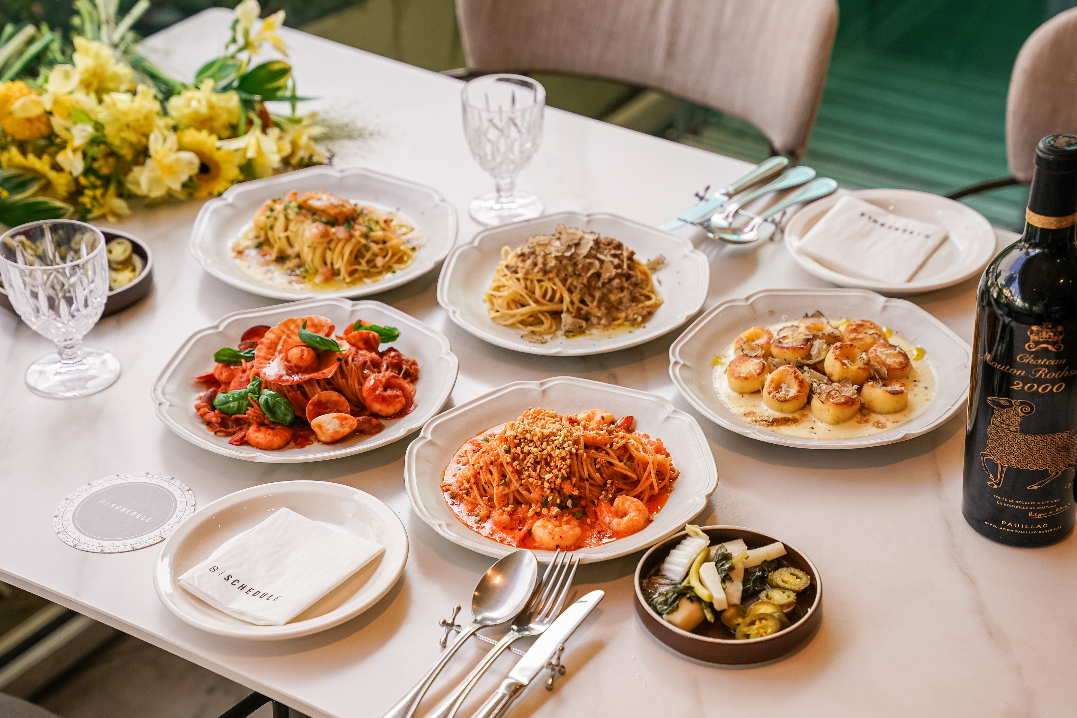 SCHEDULE Cheongdam 休閒酒廊與深夜甜點營業時間