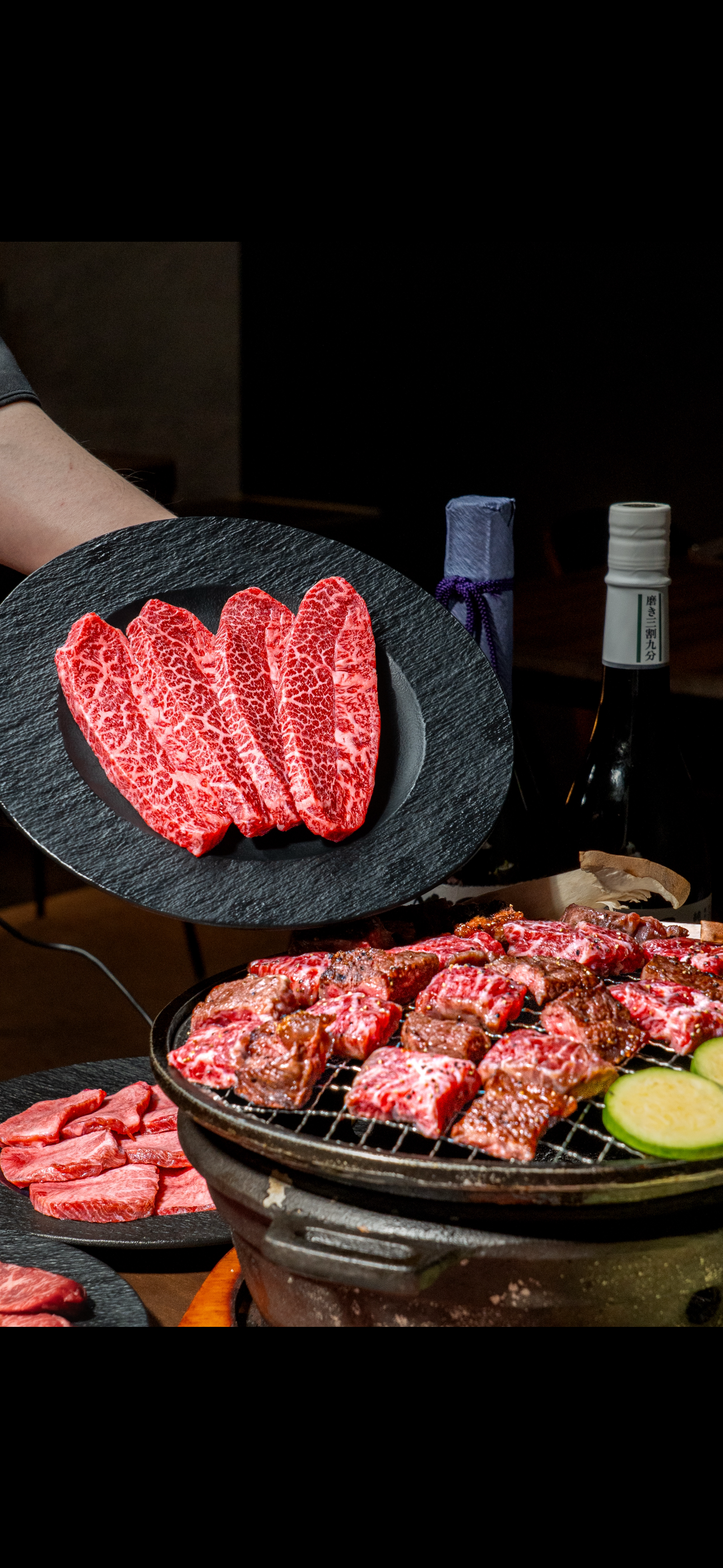 Yakiniku Sumibi 炭火炙烤和牛及韩牛1++