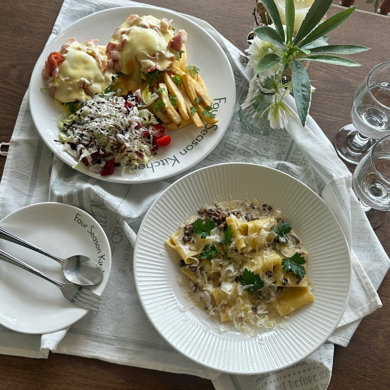 良才Four Seasons Kitchen早午餐及意面拼盘