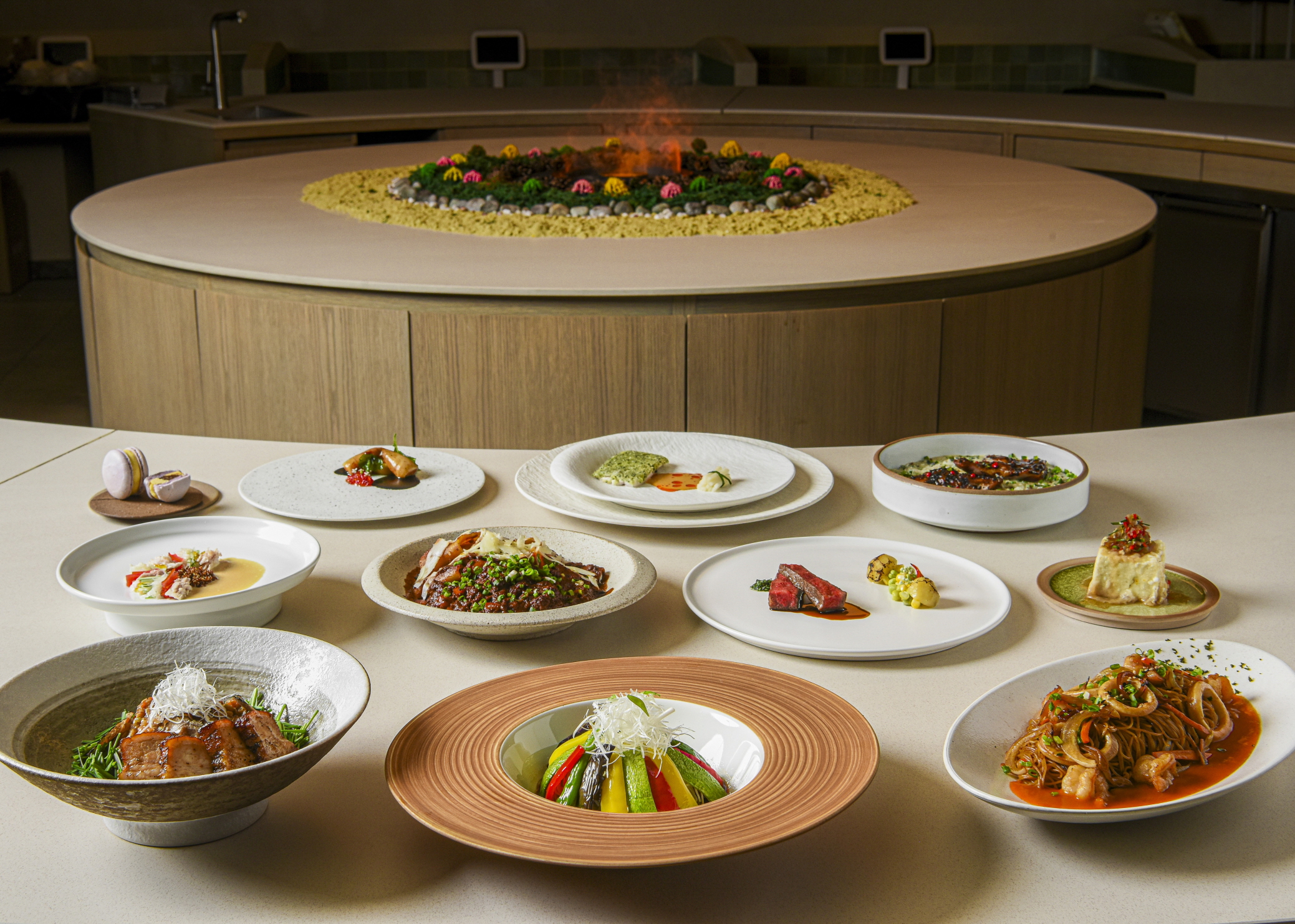 Pavrandt seasonal Korean tasting with wine in Yeoksam