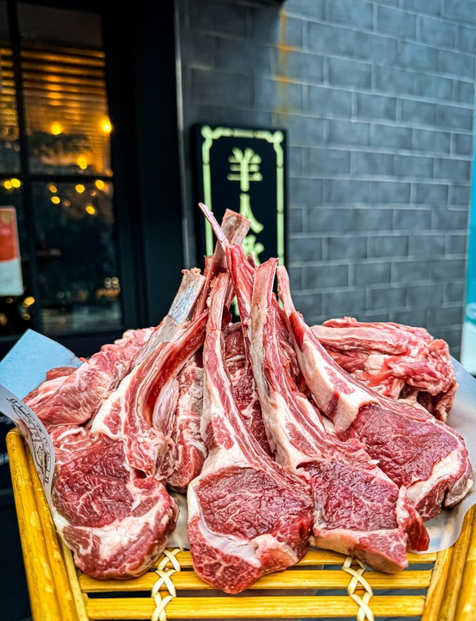 Elegant lamb set with Korean banchan at Yangin Hwandae