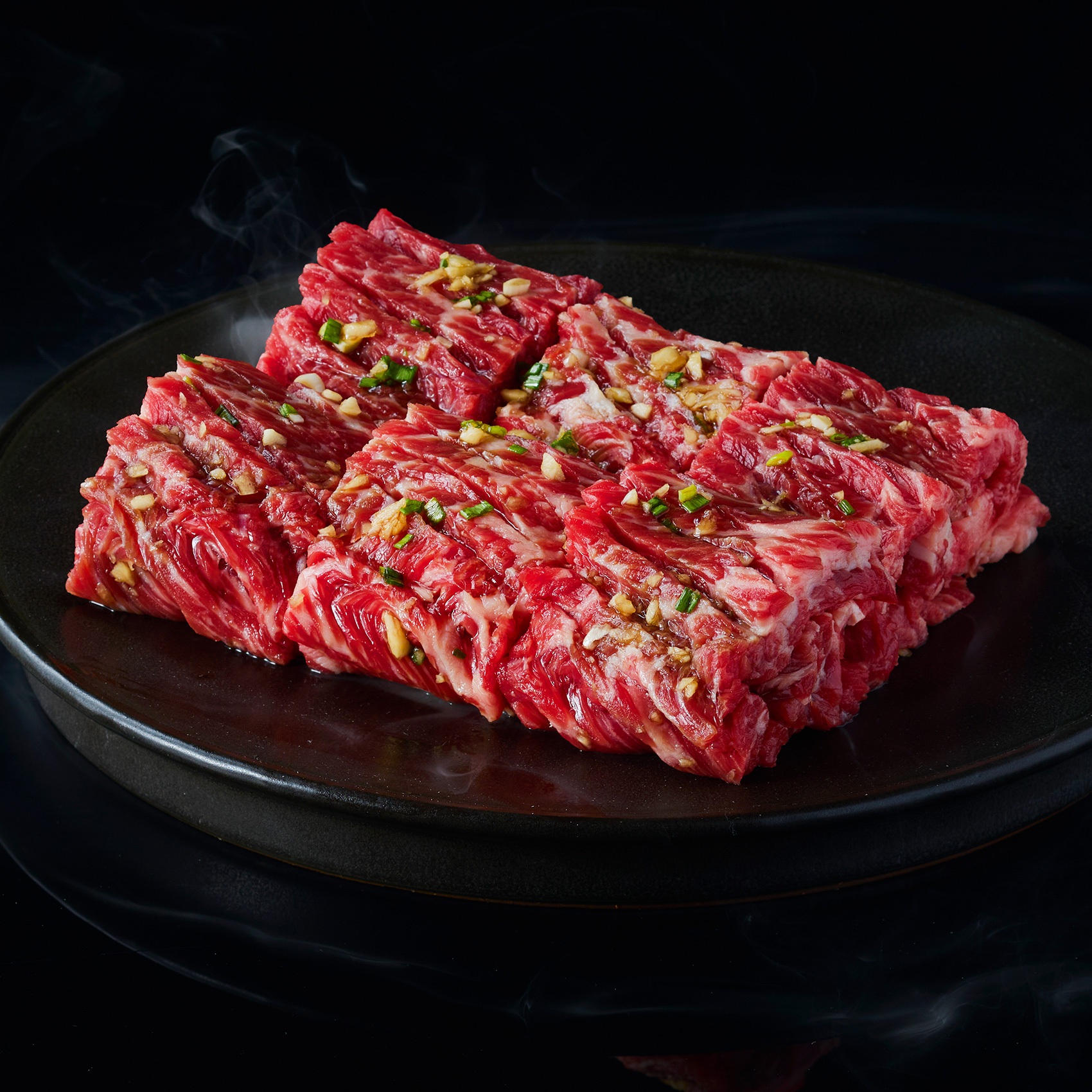 ソンドガルビ海雲台店、釜山スタイルの漬け豚リブをグリルで焼く