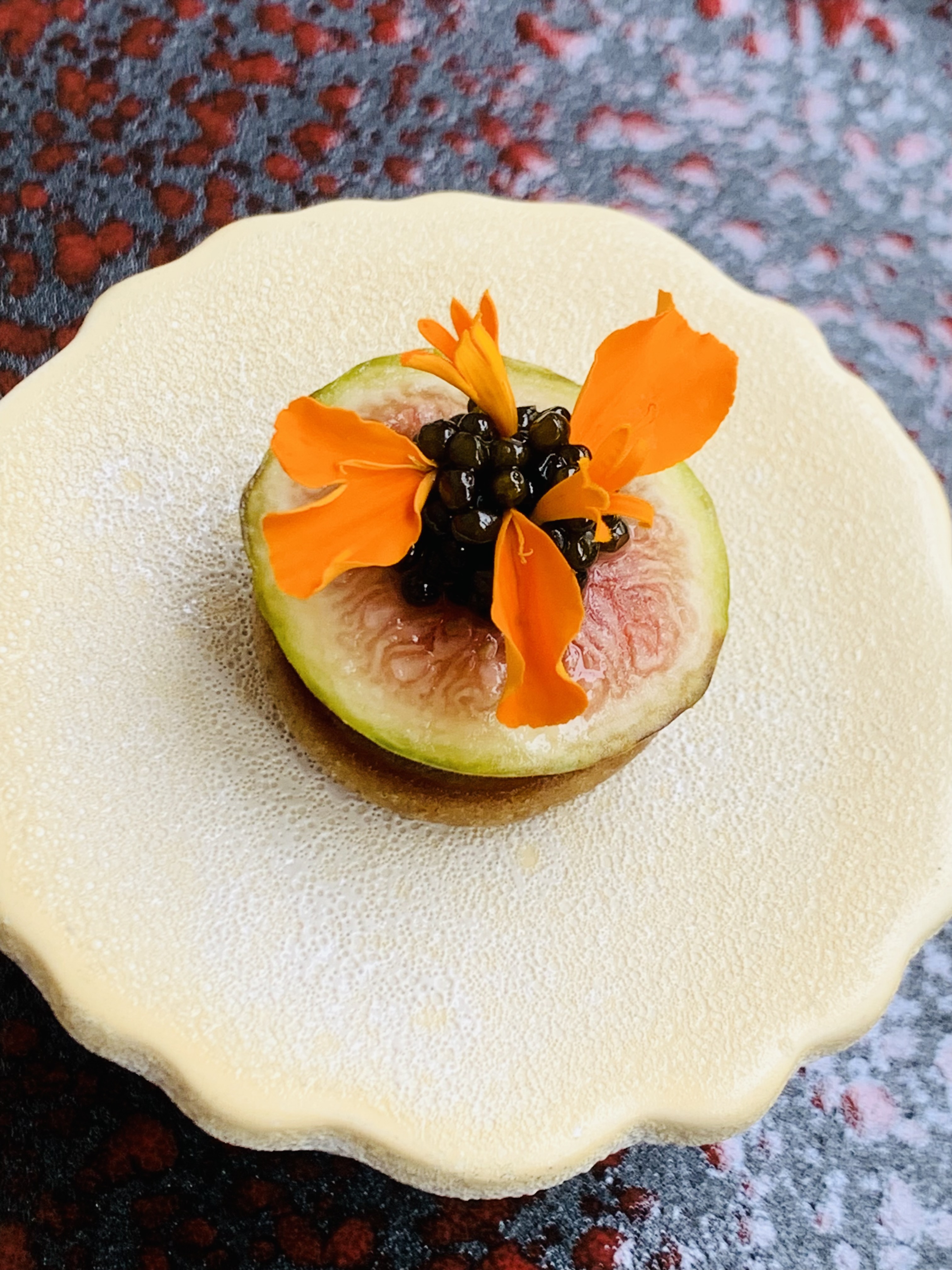 L’Essenceの季節のフレンチコースと自家製コンブチャ