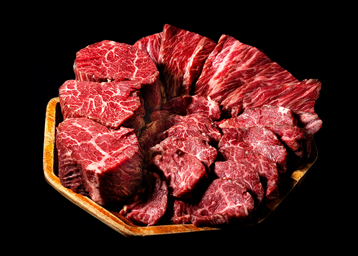 Samyukga aged pork belly seared and sliced