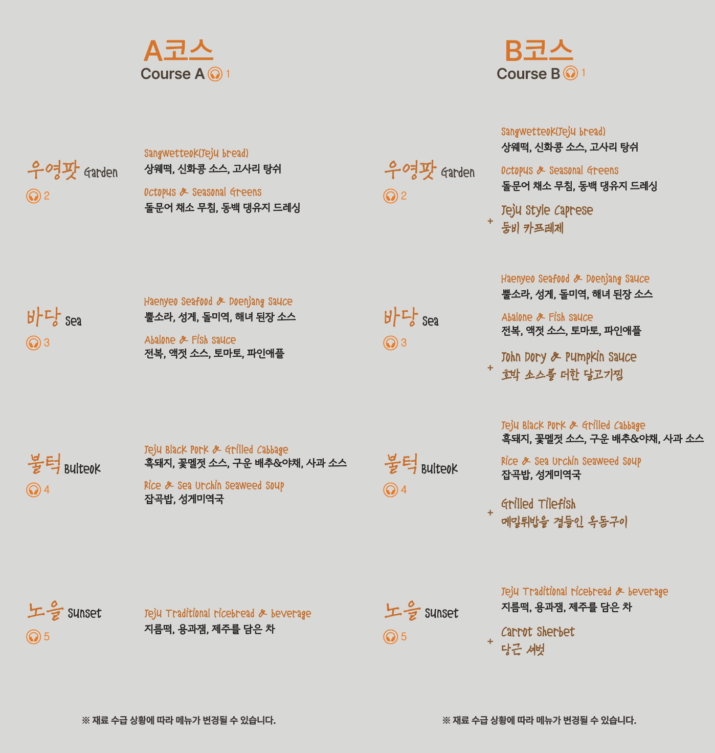 Haenyeo’s Kitchen Bukchon multimedia bulteok dining