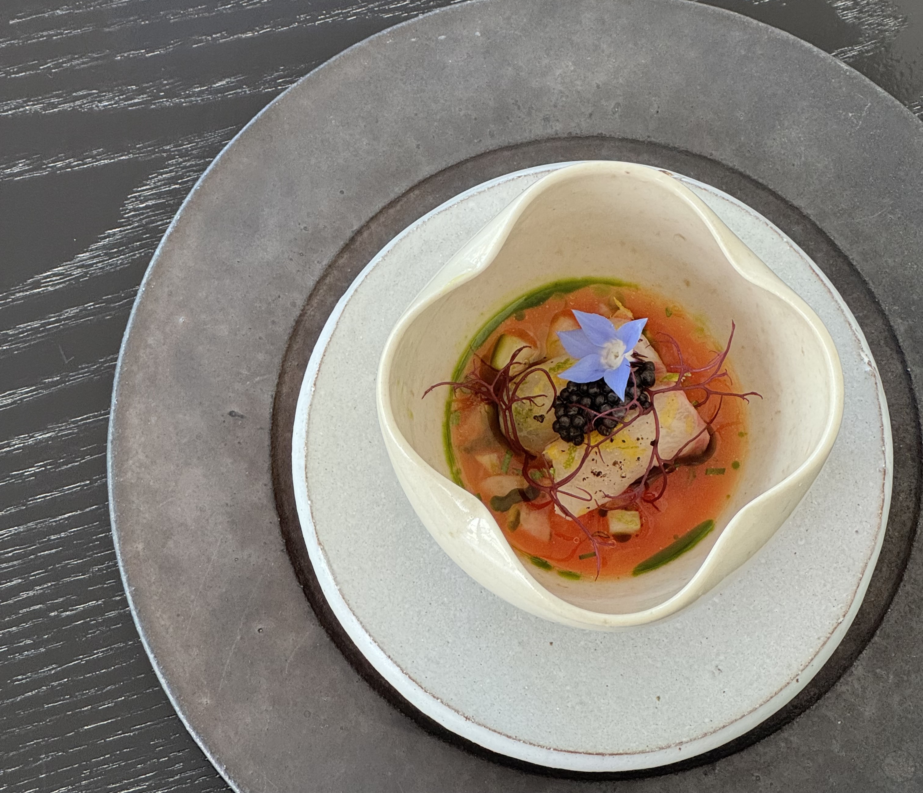 Sogonggan Elegant Fine Dining hanwoo steak and seasonal plates