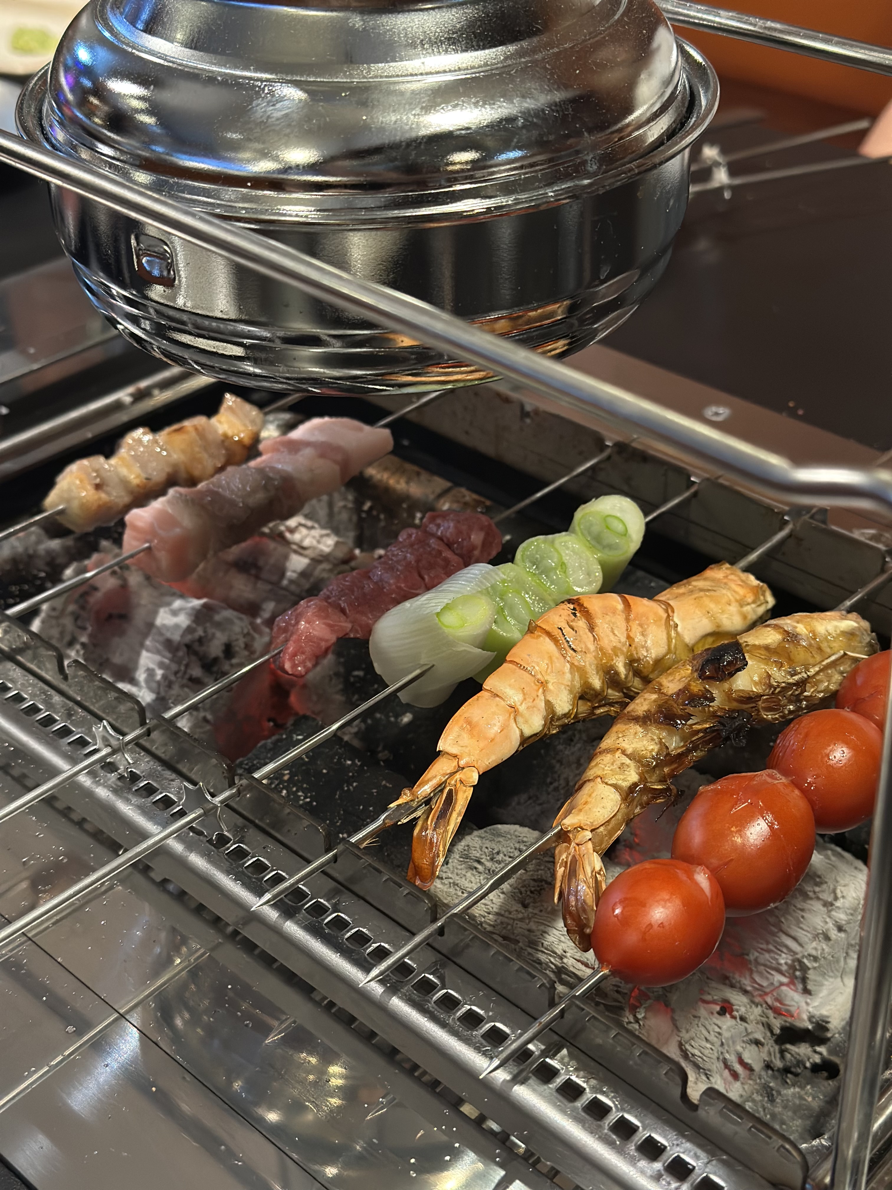 望理団スタイルのラムフレンズ ラム串焼き