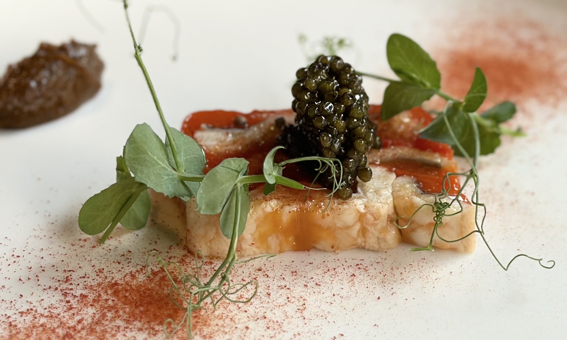JULY fine dining course in Seorae with modern European plating