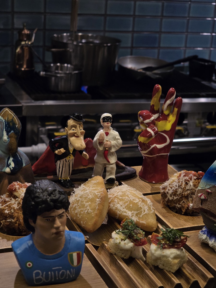 VIA TOLEDO Pasta Bar 龍山のイタリアンパスタカウンター