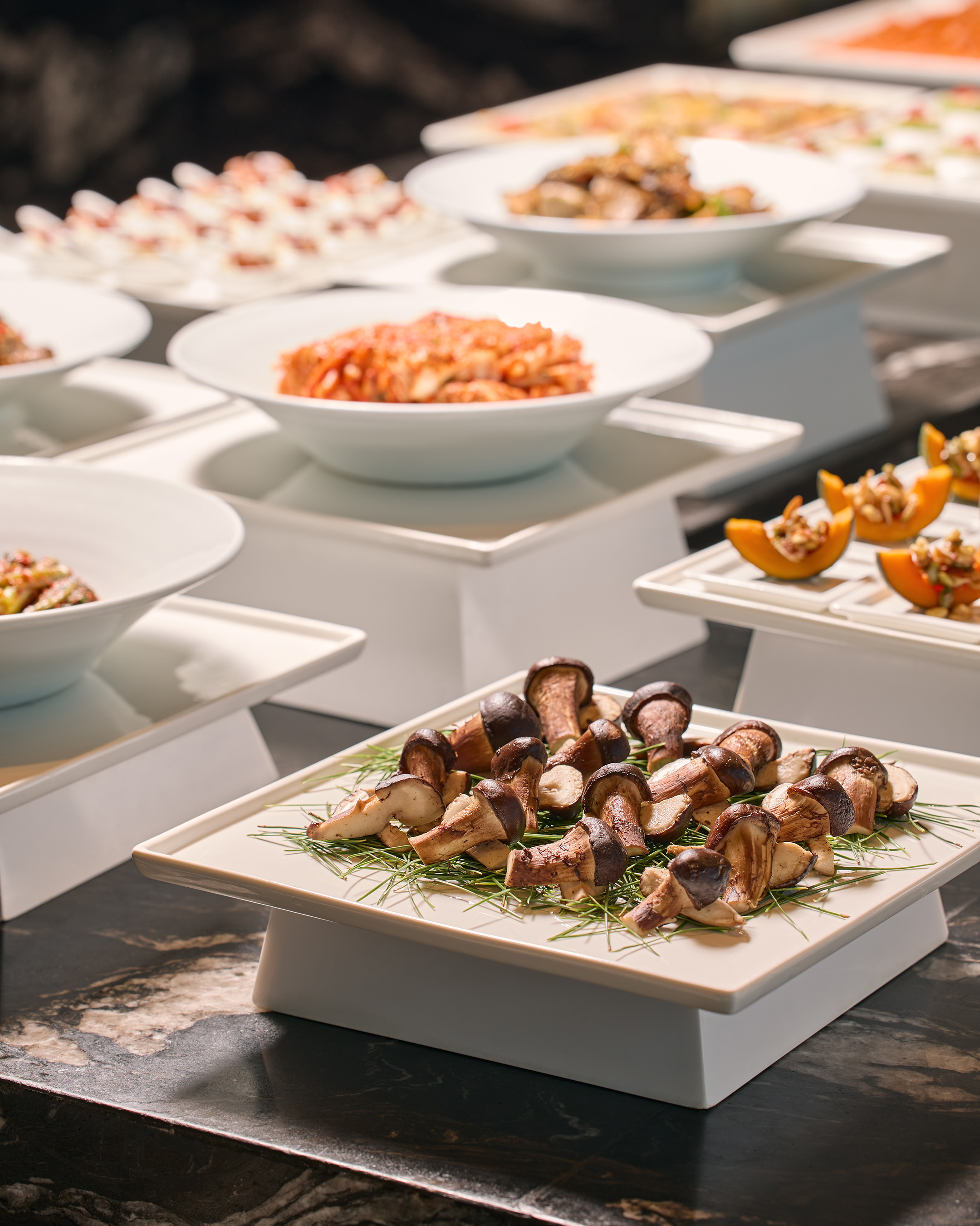 CONSTANS 自助餐主廚桌與香檳站