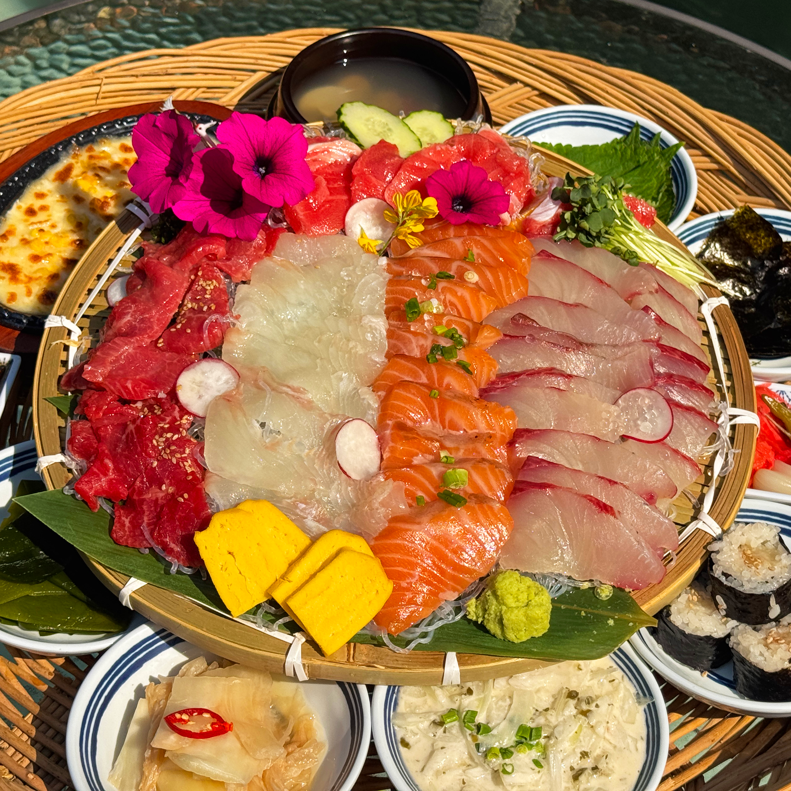 Haelum Japanese dining with indoor pond and private rooms