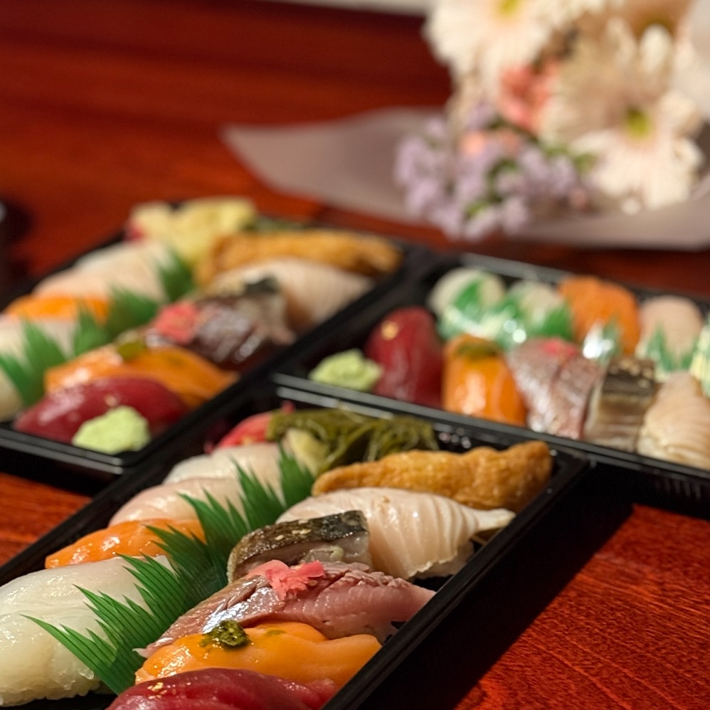 Sushi Heeya seasonal nigiri omakase at a warm wooden counter