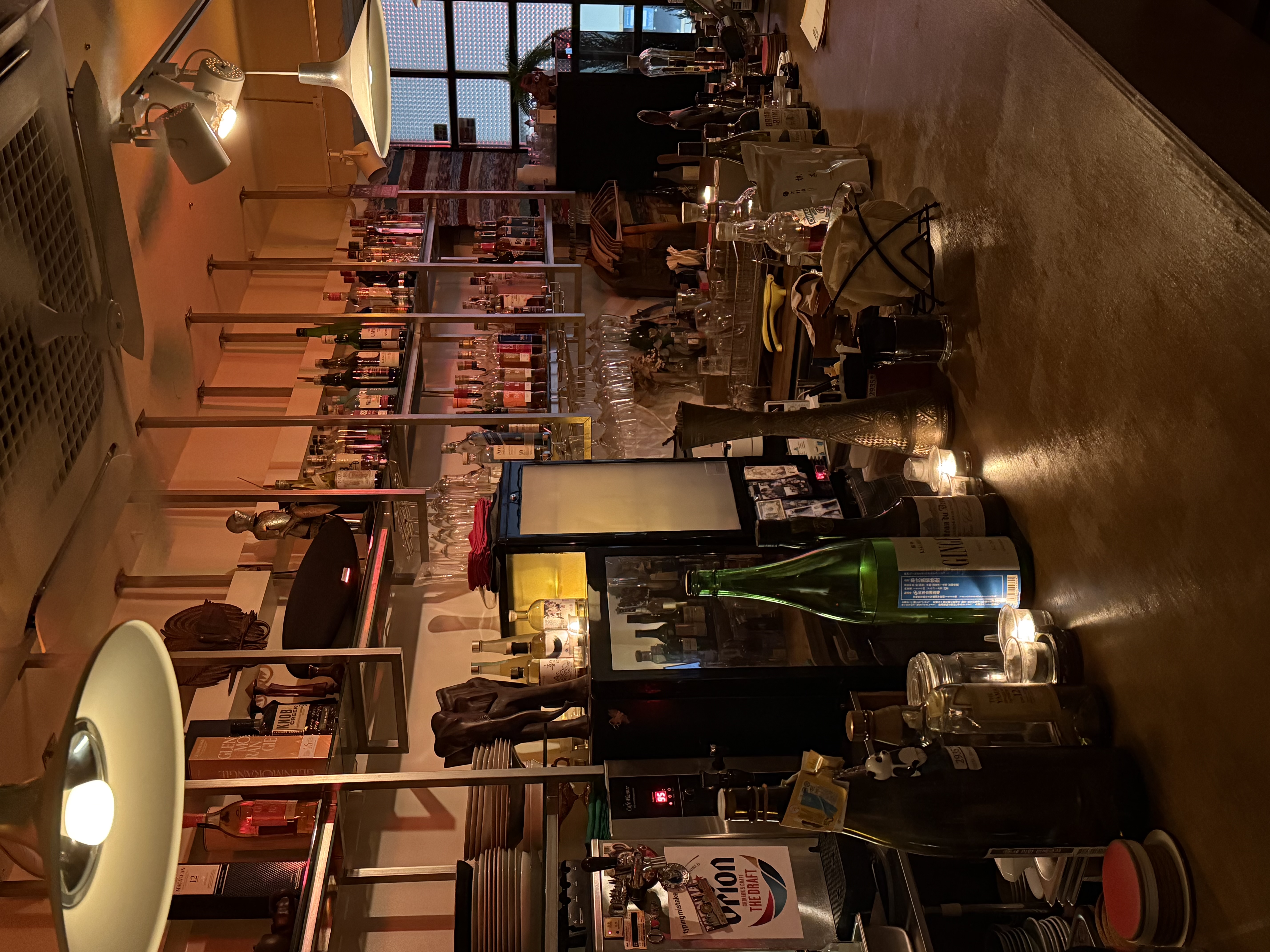 Bar Glas cocktails with savory bar bites