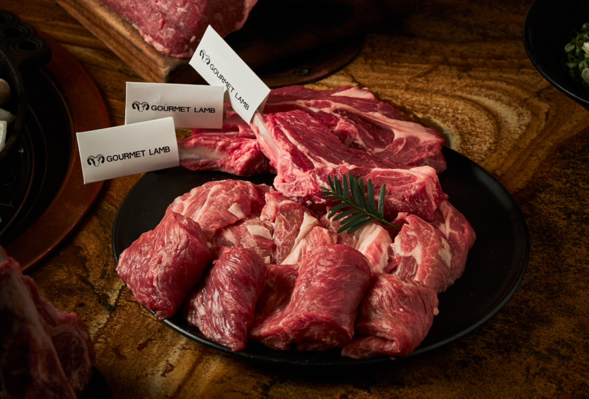 Gourmet Lamb Yeouido Korean-style lamb BBQ with banchan