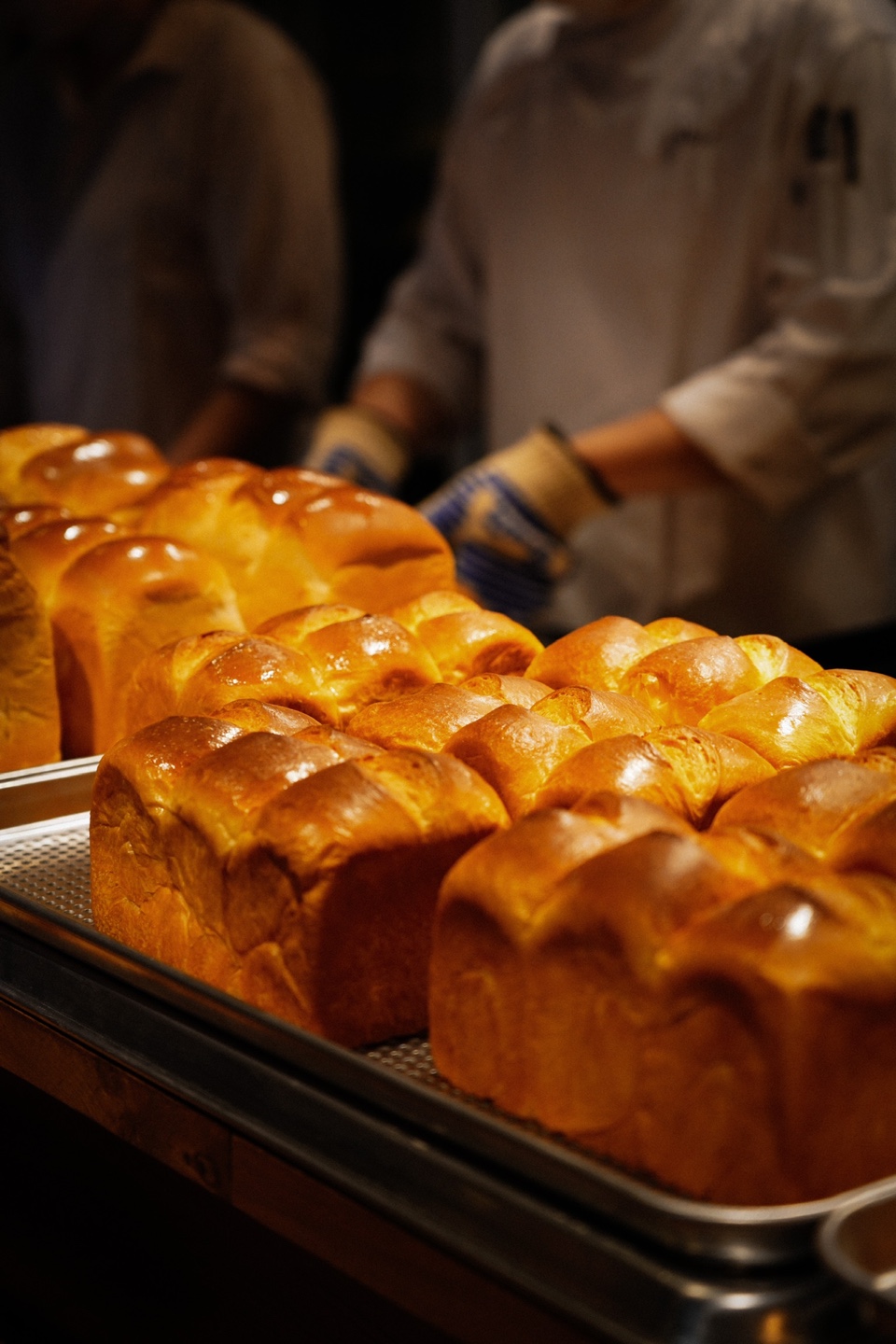standardbread’s warm loaves with steam rising