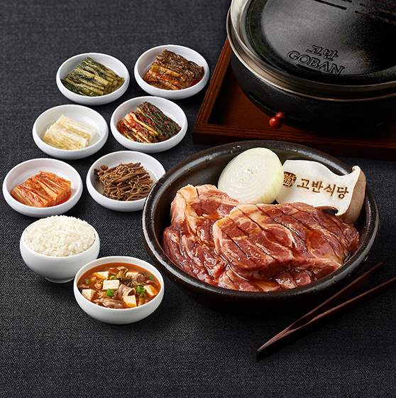 Goban Black 麻浦專家桌邊烤肉與醬料